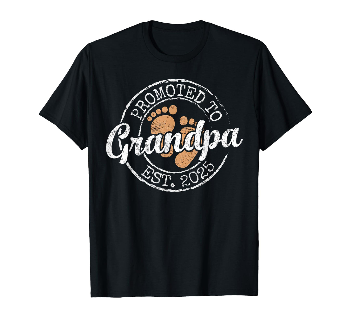Promoted To Grandpa Est 2025 Soon To Be T-Shirt - Graphic Print for Adults - T-Shirt, Sweatshirt, Hoodie