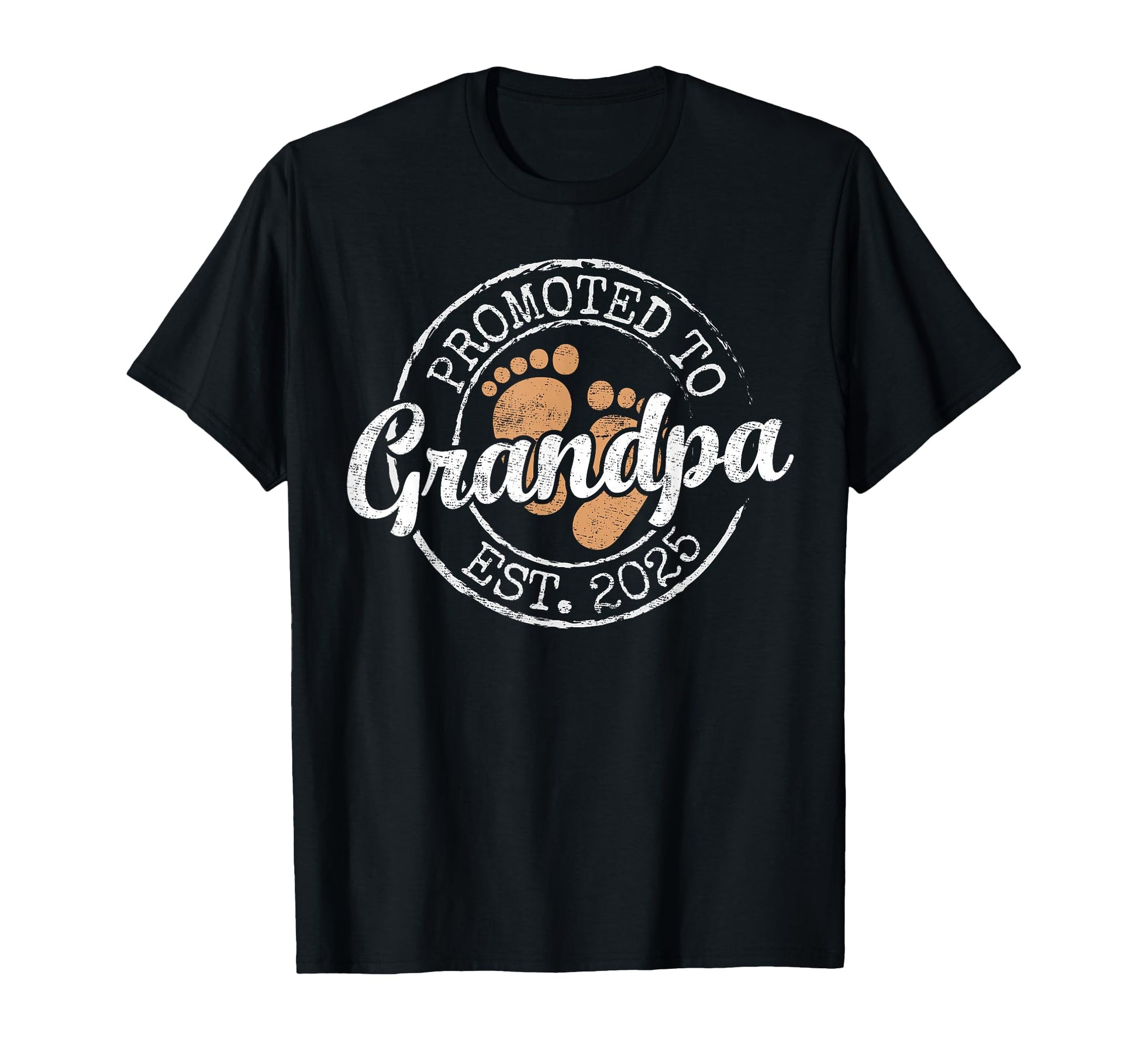 Promoted To Grandpa Est 2025 Soon To Be T-Shirt - Graphic Print for Adults - T-Shirt, Sweatshirt, Hoodie