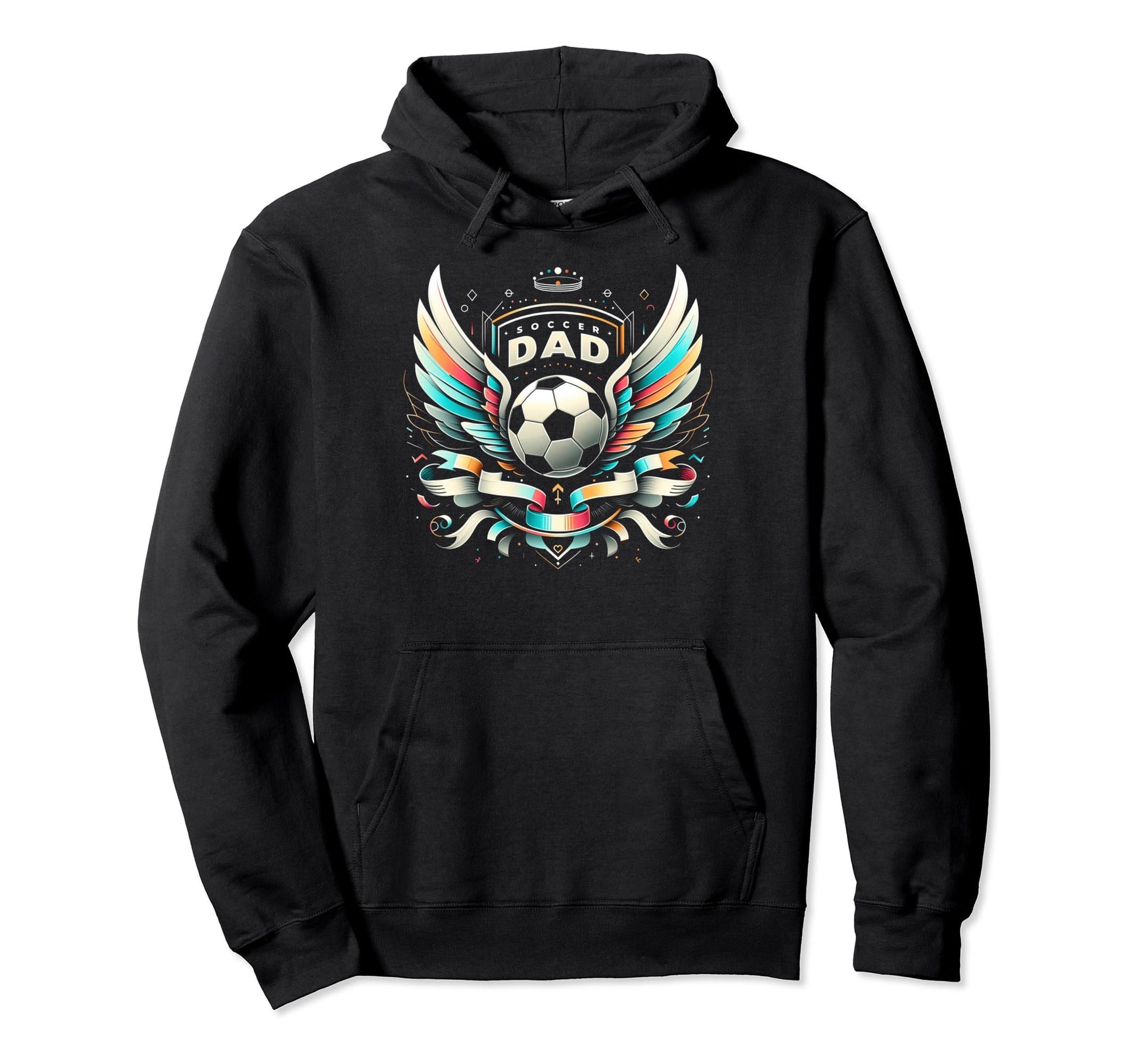 Soccer Dad Family Matching Dad Fathers Hoodie - Aesthetic Graphic Unisex - T-Shirt, Sweatshirt, Hoodie