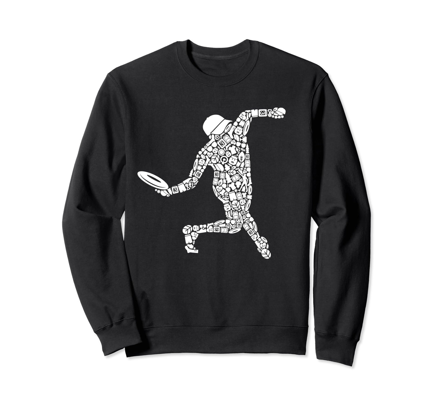 Funny Disc Golf Player Frisbees Dad Sweatshirt - Fun Novelty Design Unisex - T-Shirt, Sweatshirt, Hoodie