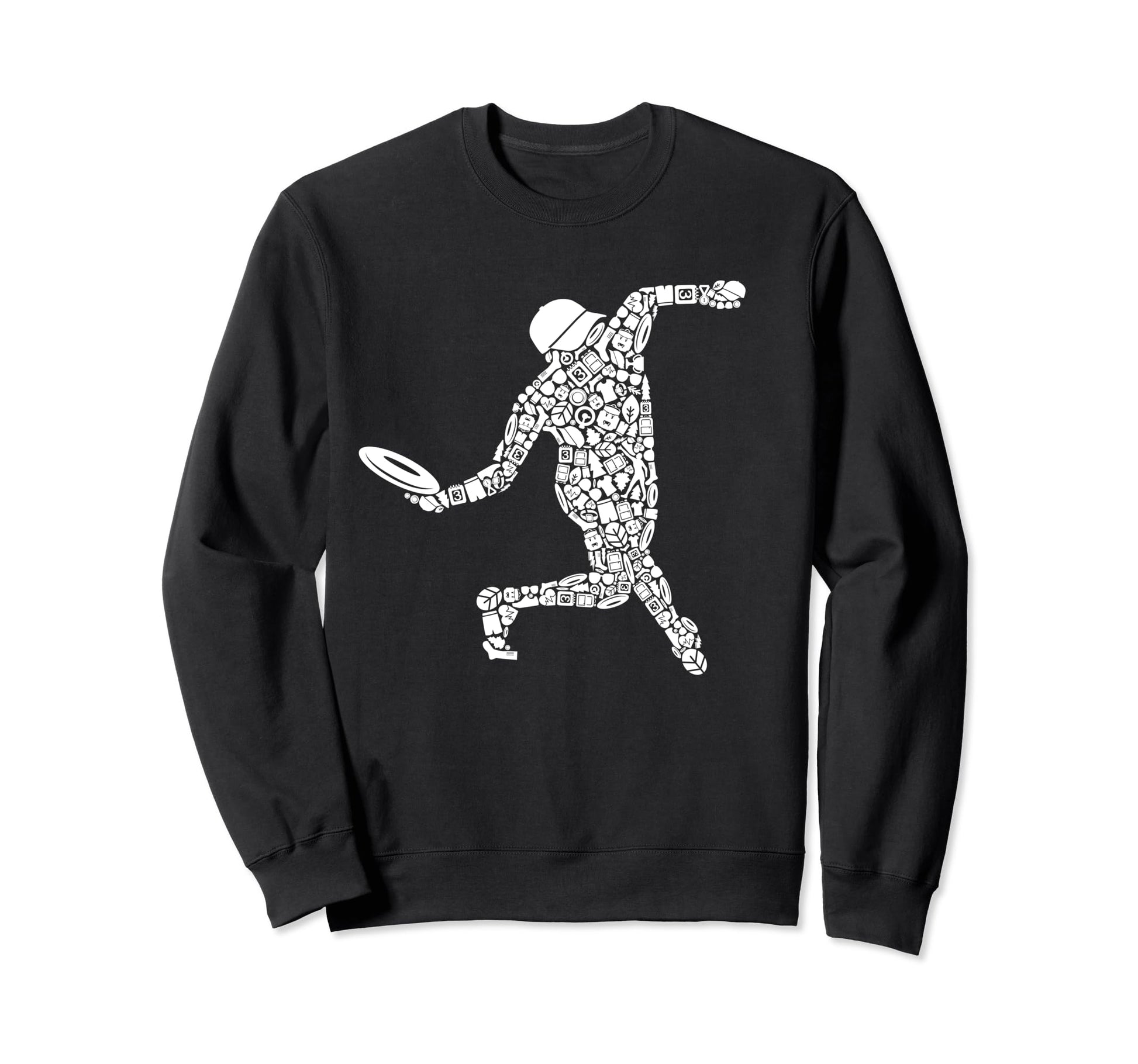 Funny Disc Golf Player Frisbees Dad Sweatshirt - Fun Novelty Design Unisex - T-Shirt, Sweatshirt, Hoodie