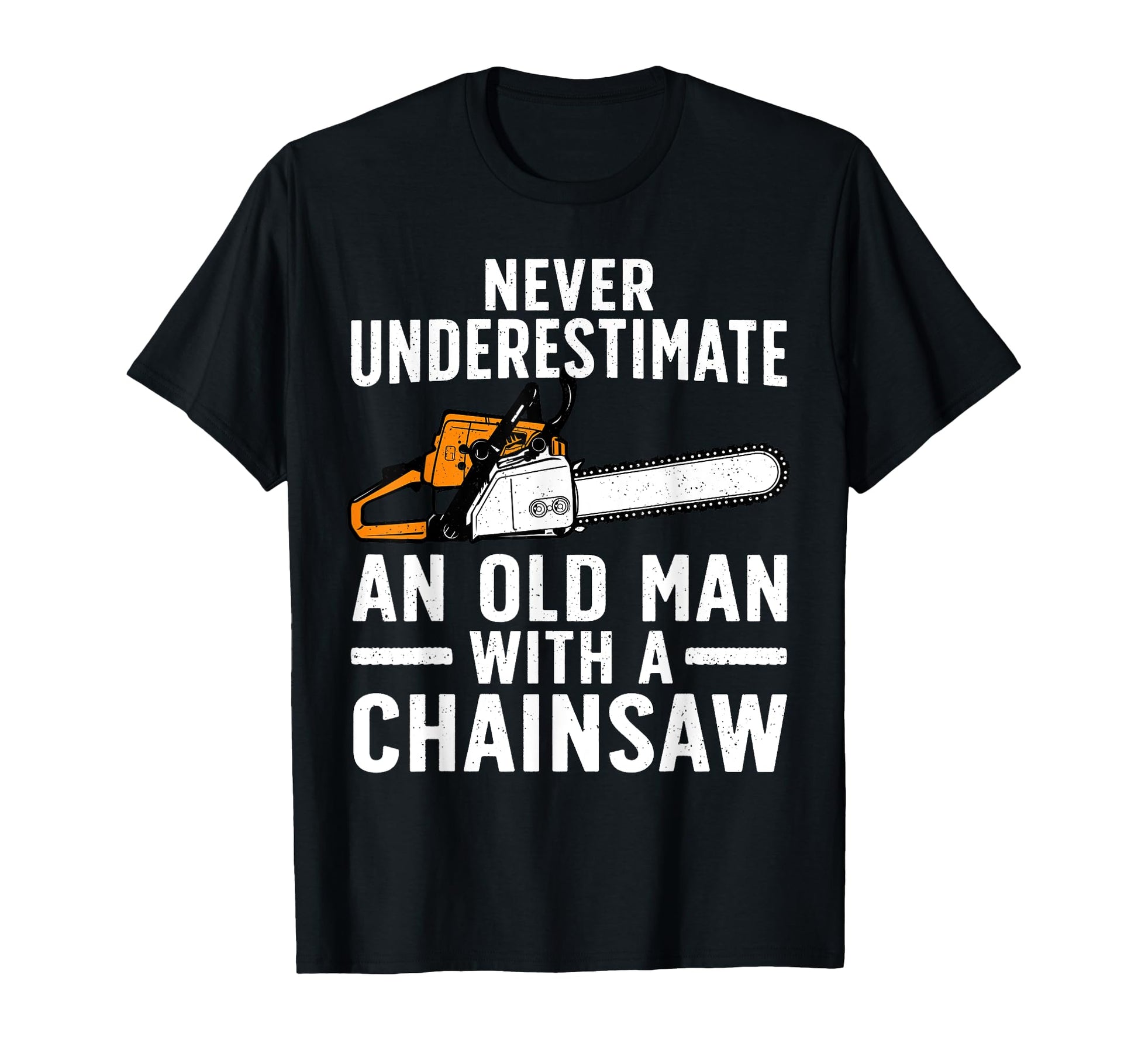 Funny Lumberjack Art Grandpa T-Shirt - Casual Everyday Wear for Adults - T-Shirt, Sweatshirt, Hoodie