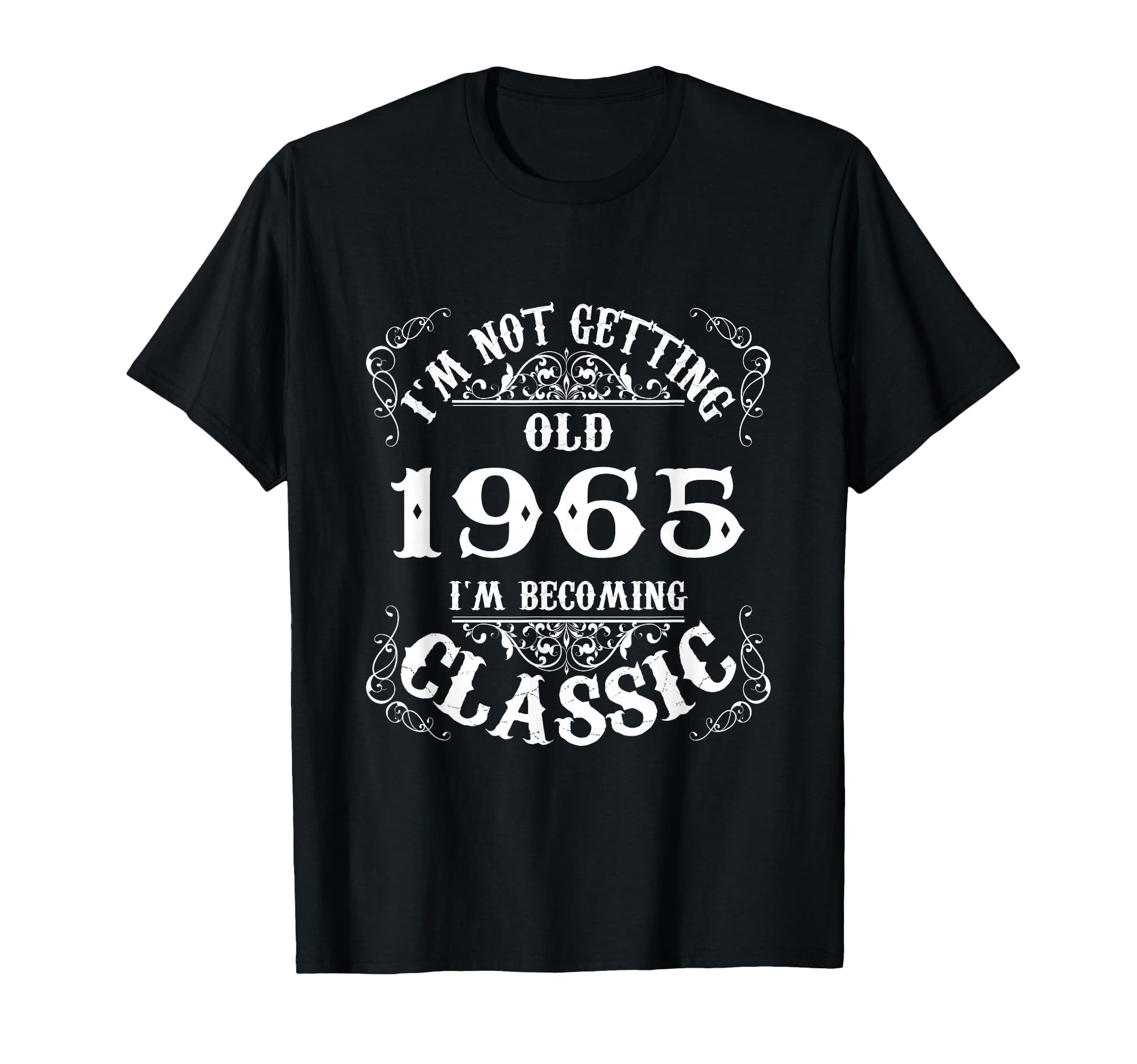 1965 61St Birthday Gift 61 Years Old T-Shirt - Minimalist Print for Adults - T-Shirt, Sweatshirt, Hoodie