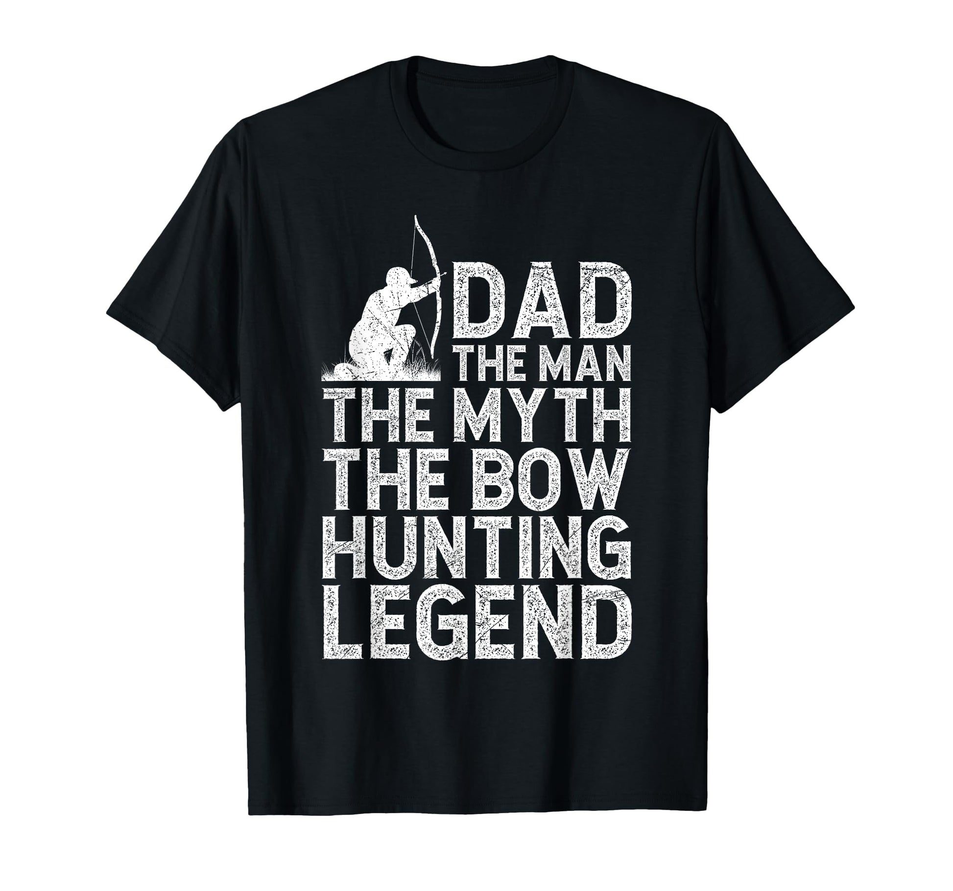 Dad Myth Bow Hunting Legend Hunting T-Shirt - Novelty Apparel for Adults - T-Shirt, Sweatshirt, Hoodie