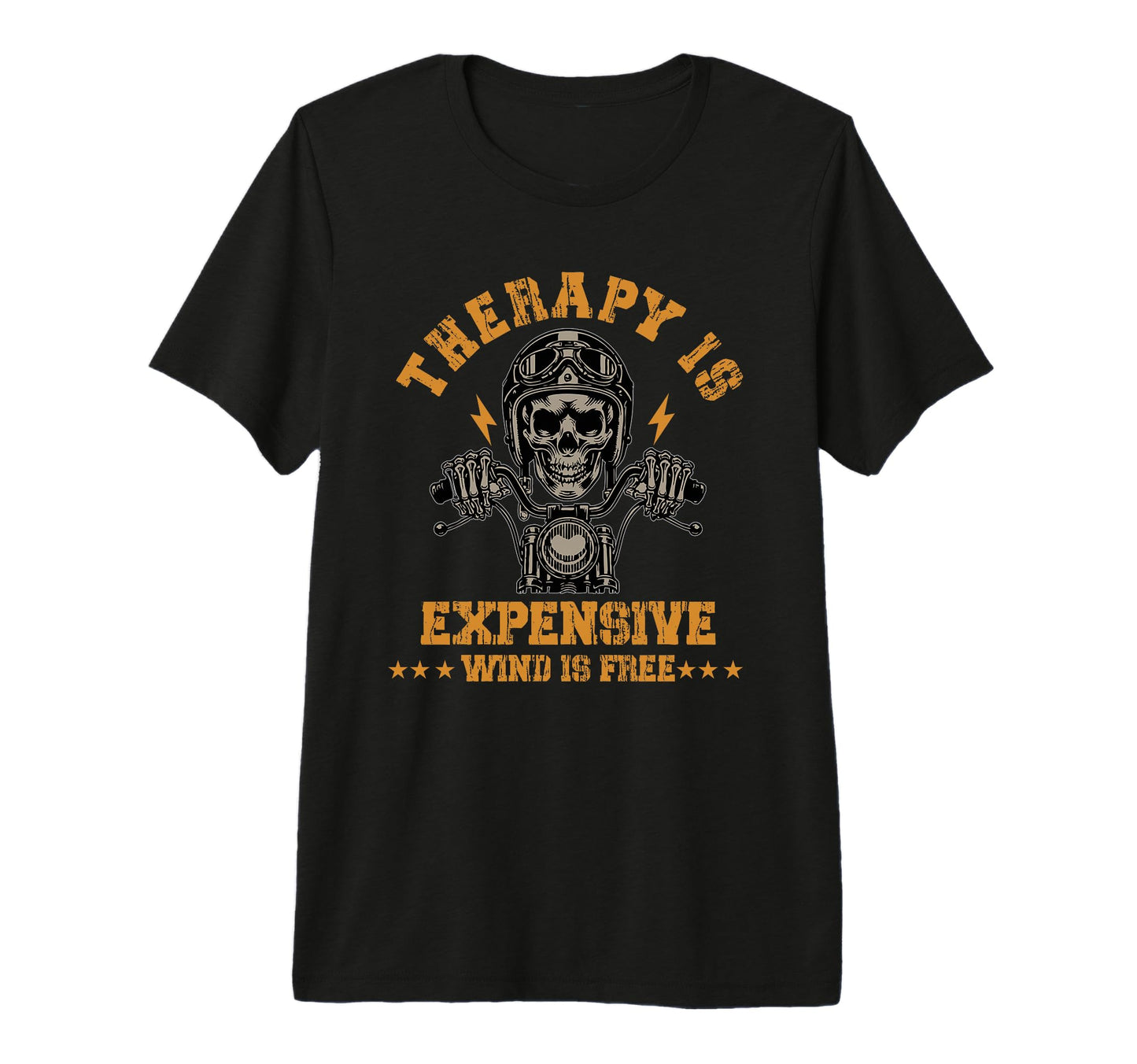 Therapy Is Expensive Wind Is Free T-Shirt - Custom Art Print Unisex - T-Shirt, Sweatshirt, Hoodie