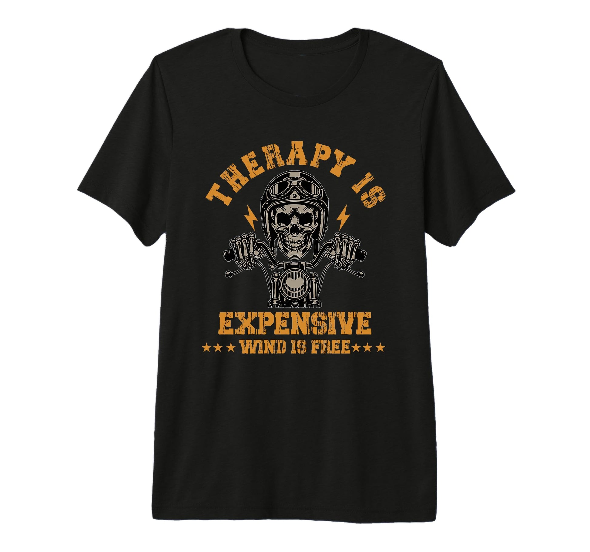 Therapy Is Expensive Wind Is Free T-Shirt - Custom Art Print Unisex - T-Shirt, Sweatshirt, Hoodie