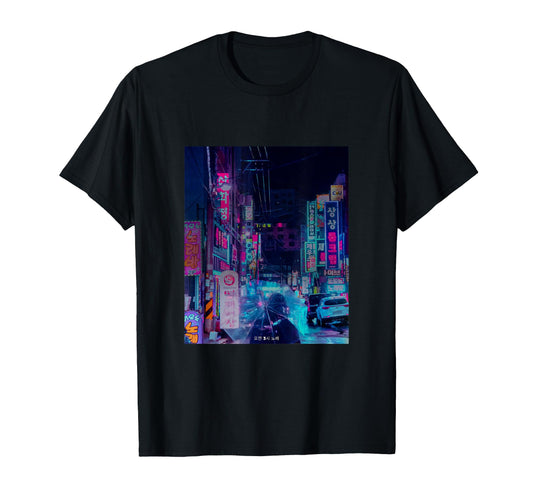 3Am Song Seoul Street Korea Pop Umbrella T-Shirt - Minimalist Print Unisex - T-Shirt, Sweatshirt, Hoodie