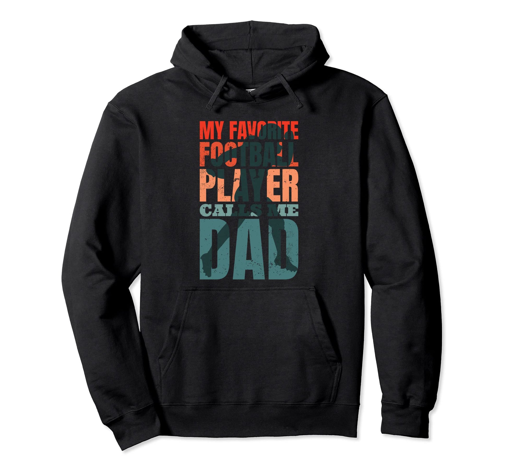 My Favorite Football Player Calls Me Hoodie - Minimalist Print for Adults - T-Shirt, Sweatshirt, Hoodie