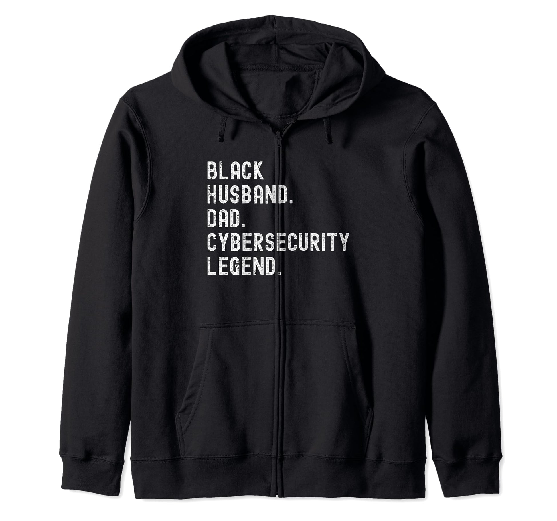 Husband Dad Cybersecurity Shirts Black T-Shirt - Custom Art Print Unisex - T-Shirt, Sweatshirt, Hoodie