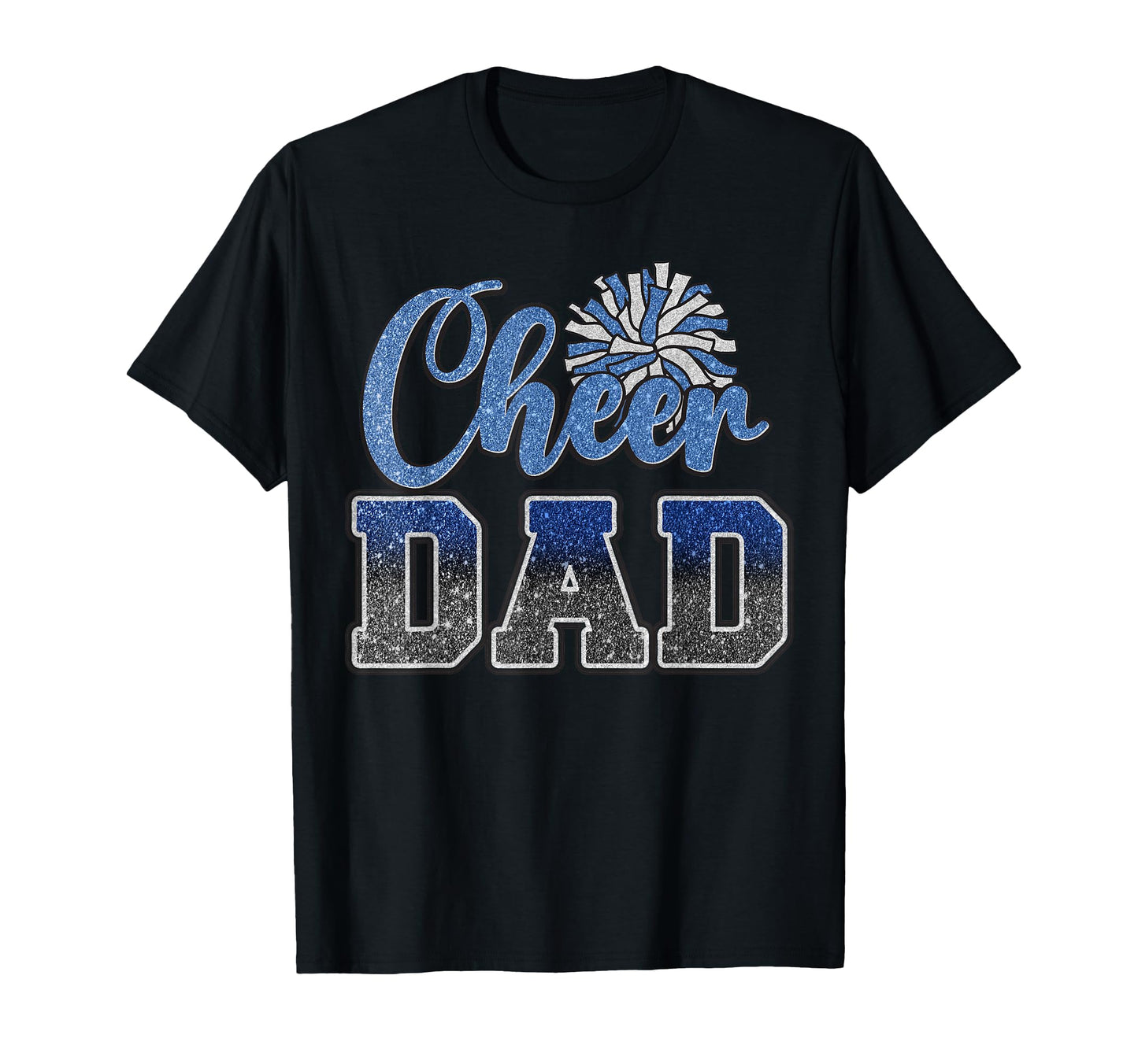 Cheer Dad Cheerleading Cheerleader Dad T-Shirt - Unique Graphic Unisex - T-Shirt, Sweatshirt, Hoodie