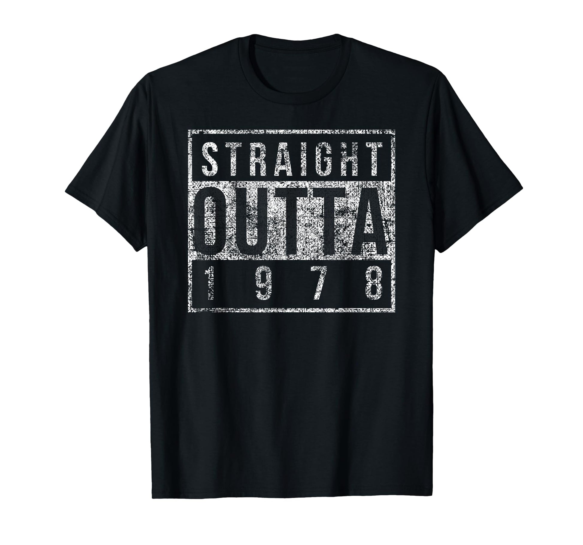 44Th Birthday Gift Straight Outta 1978 T-Shirt - Graphic Print for Adults - T-Shirt, Sweatshirt, Hoodie