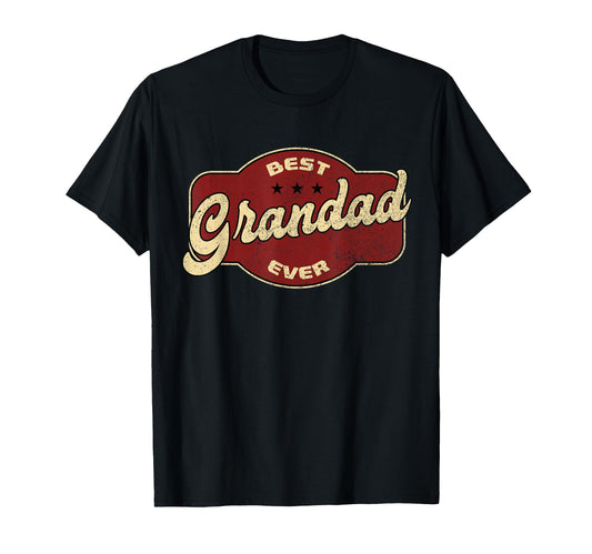 Best Grandad Ever Grandpa Hoodie - Casual Everyday Wear Unisex - T-Shirt, Sweatshirt, Hoodie