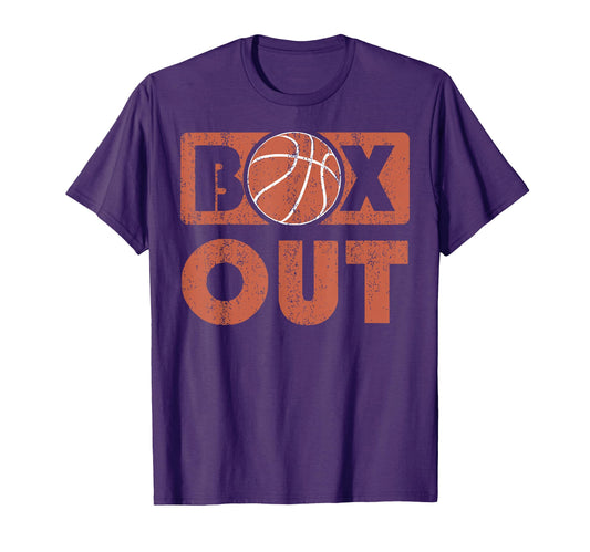 Box Out Basketbal Rebound Rebounding T-Shirt - Streetwear Style Unisex - T-Shirt, Sweatshirt, Hoodie