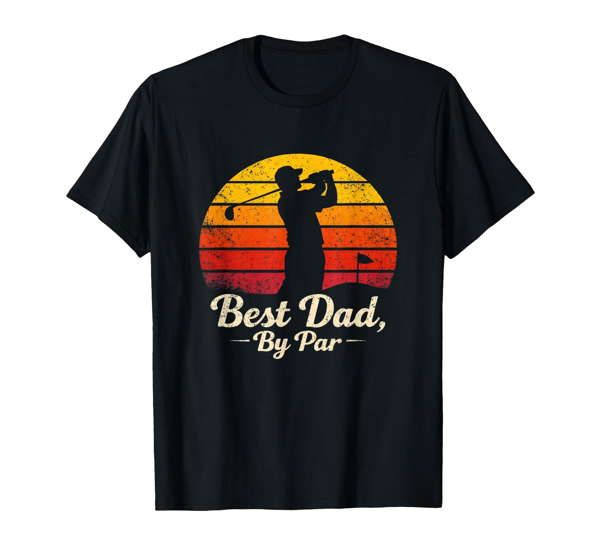 Best Dad Par Sunset Funny Golf Father T-Shirt - Streetwear Style Men Women - T-Shirt, Sweatshirt, Hoodie