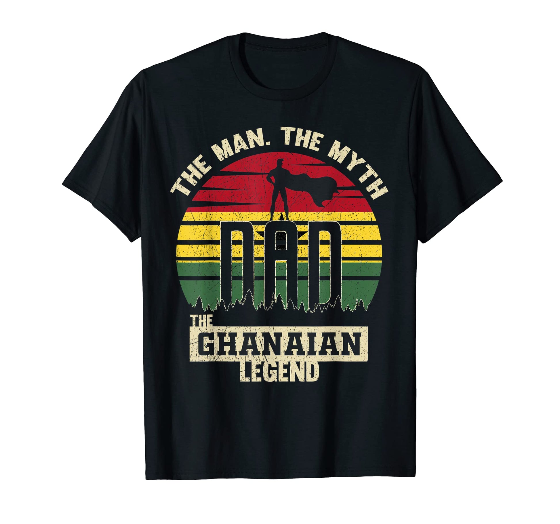 Myth Ghanaian Legend Dad T-Shirt - Trendy Graphic for Adults - T-Shirt, Sweatshirt, Hoodie
