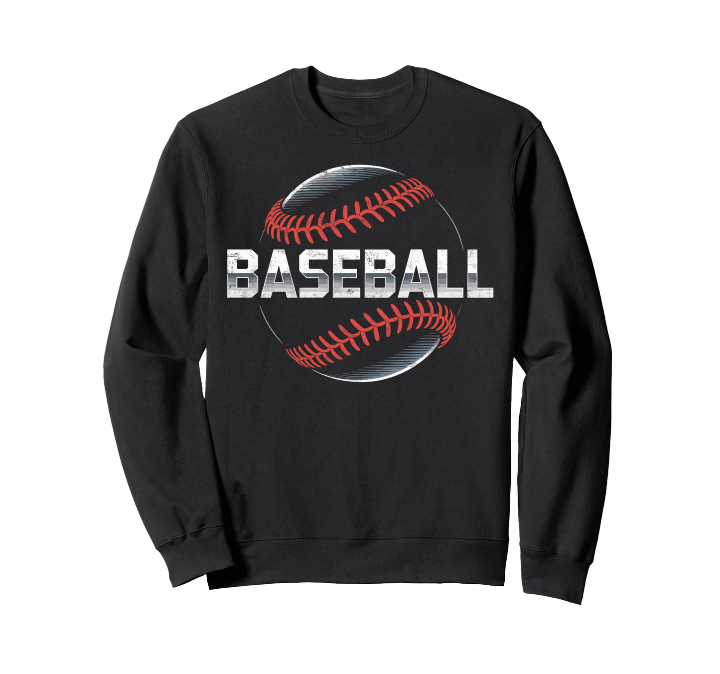 Baseball Ball Baseball Lover Player Sweatshirt - Trendy Graphic for Adults - T-Shirt, Sweatshirt, Hoodie