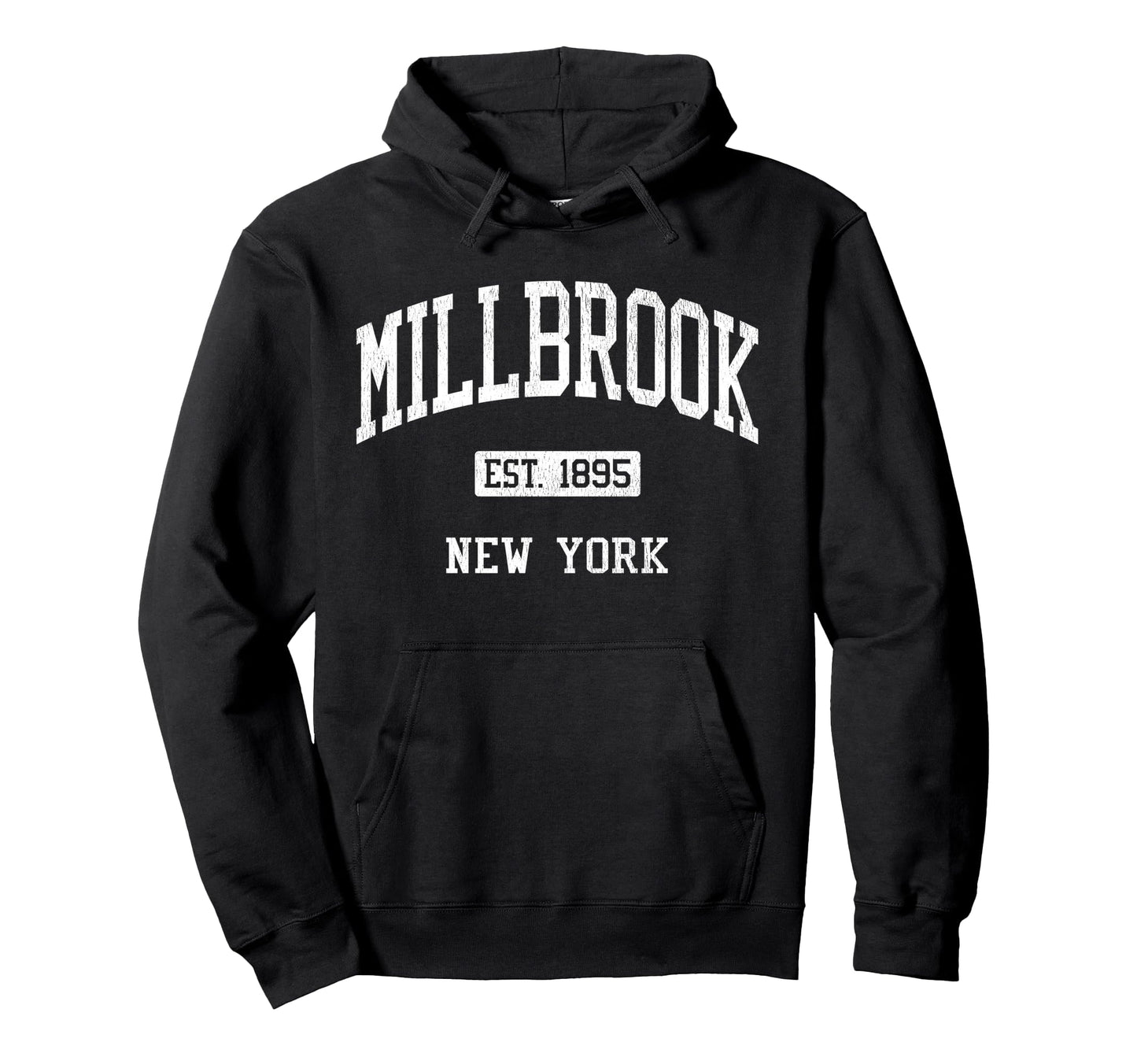 Millbrook New York Ny Js04 Athletic Hoodie - Custom Art Print Men Women - T-Shirt, Sweatshirt, Hoodie