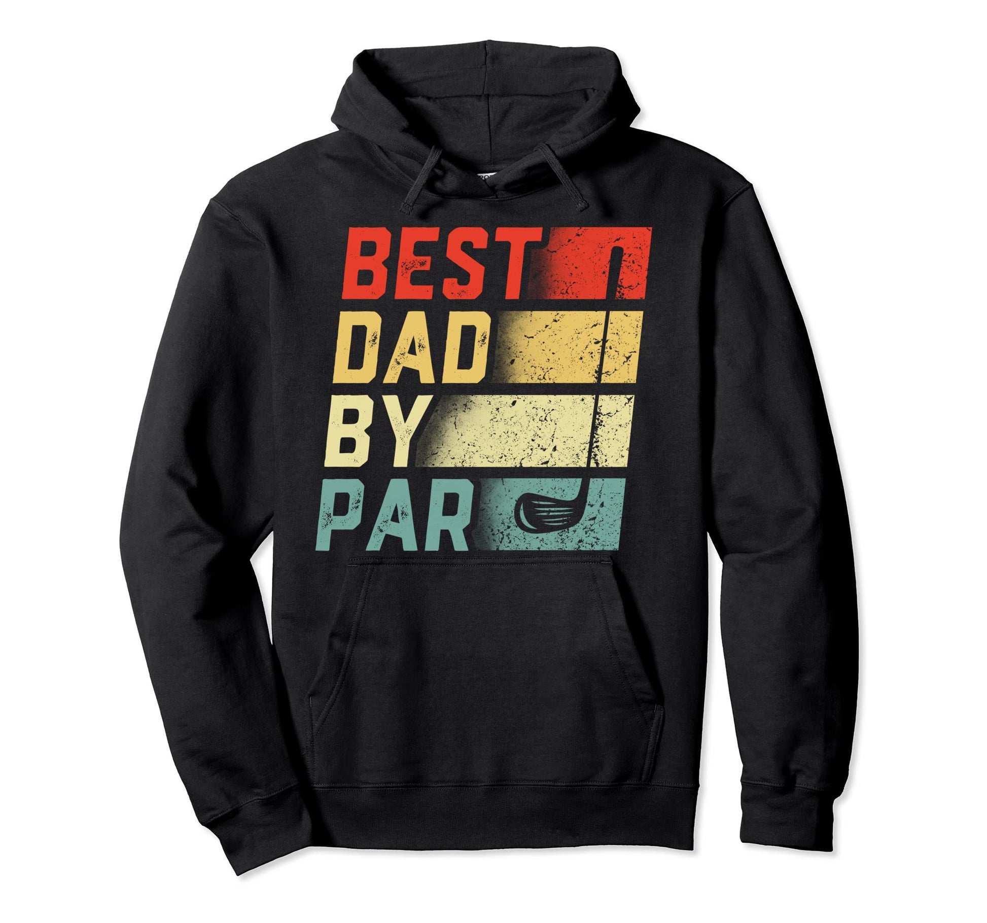 Best Dad Par Golf Lover Gift Hoodie - Casual Everyday Wear for Adults - T-Shirt, Sweatshirt, Hoodie