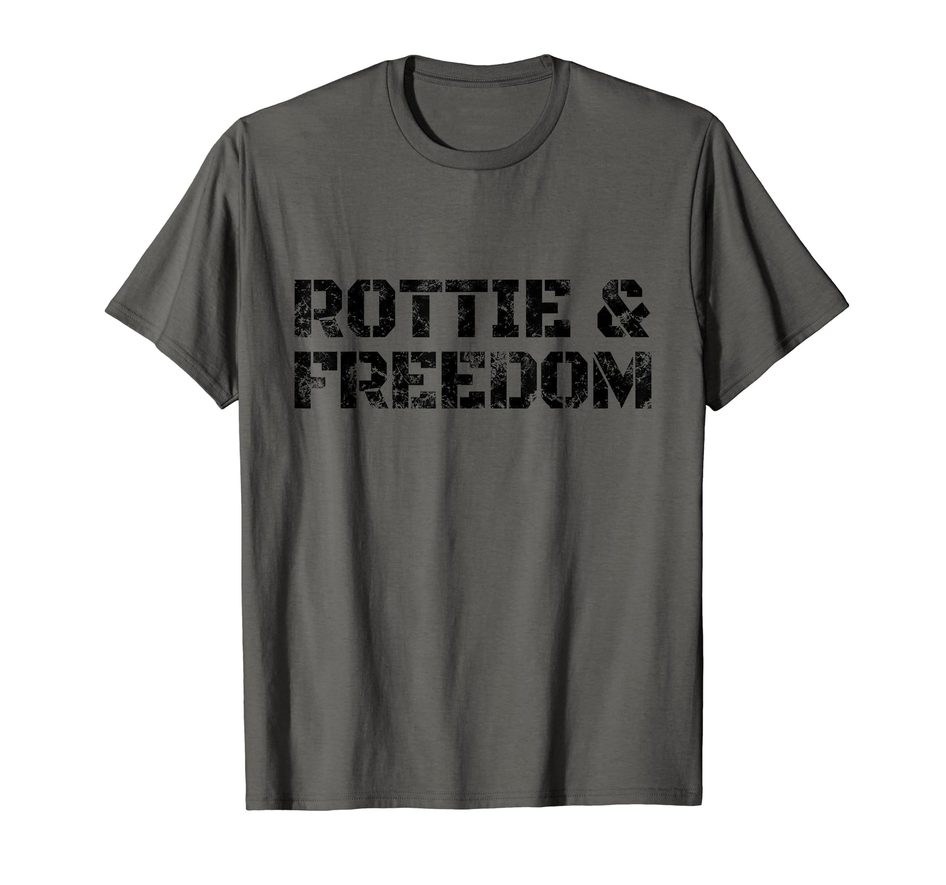 Rottweiler Freedom Usa Military T-Shirt - Streetwear Style for Adults - T-Shirt, Sweatshirt, Hoodie