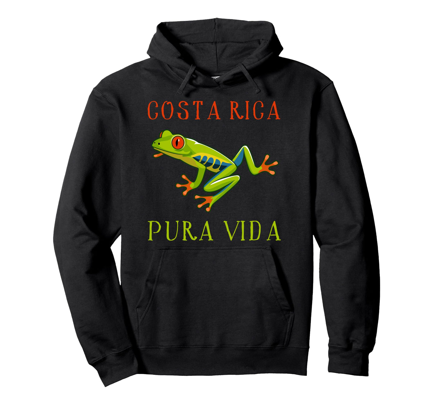 Costa Rica Pura Vida Vacation Hoodie - Casual Everyday Wear Unisex - T-Shirt, Sweatshirt, Hoodie