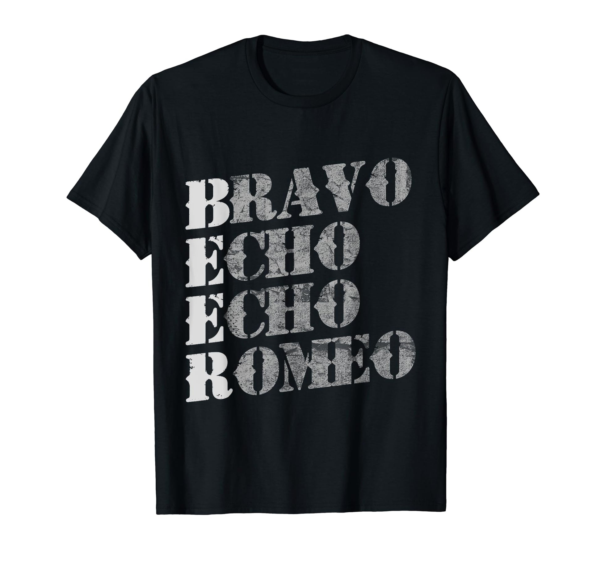 Beer Bravo Echo Echo Romeo Military T-Shirt - Graphic Print Unisex - T-Shirt, Sweatshirt, Hoodie