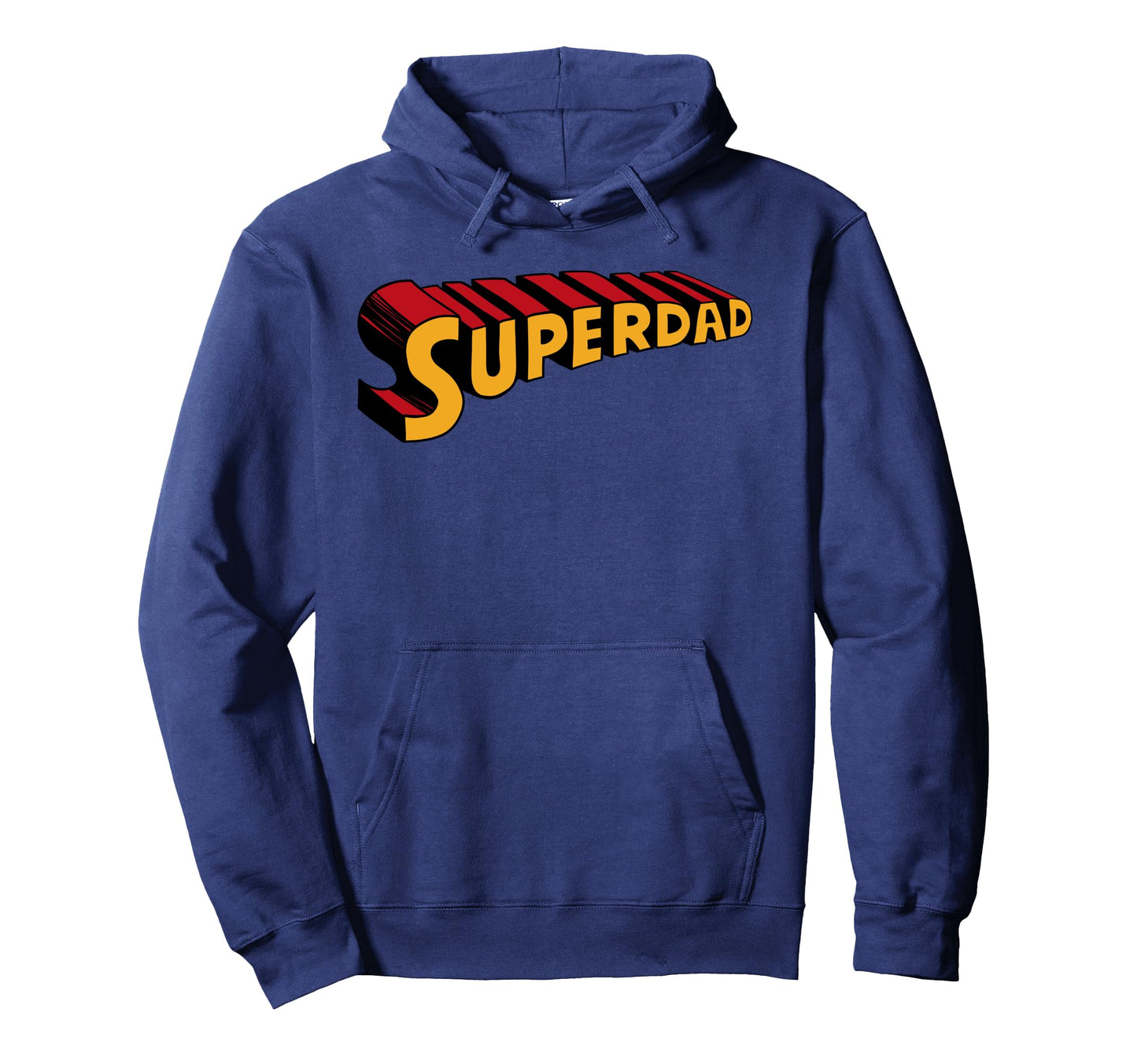 Super Dad Superdad Funny Superhero Dad Hoodie - Custom Art Print Men Women - T-Shirt, Sweatshirt, Hoodie