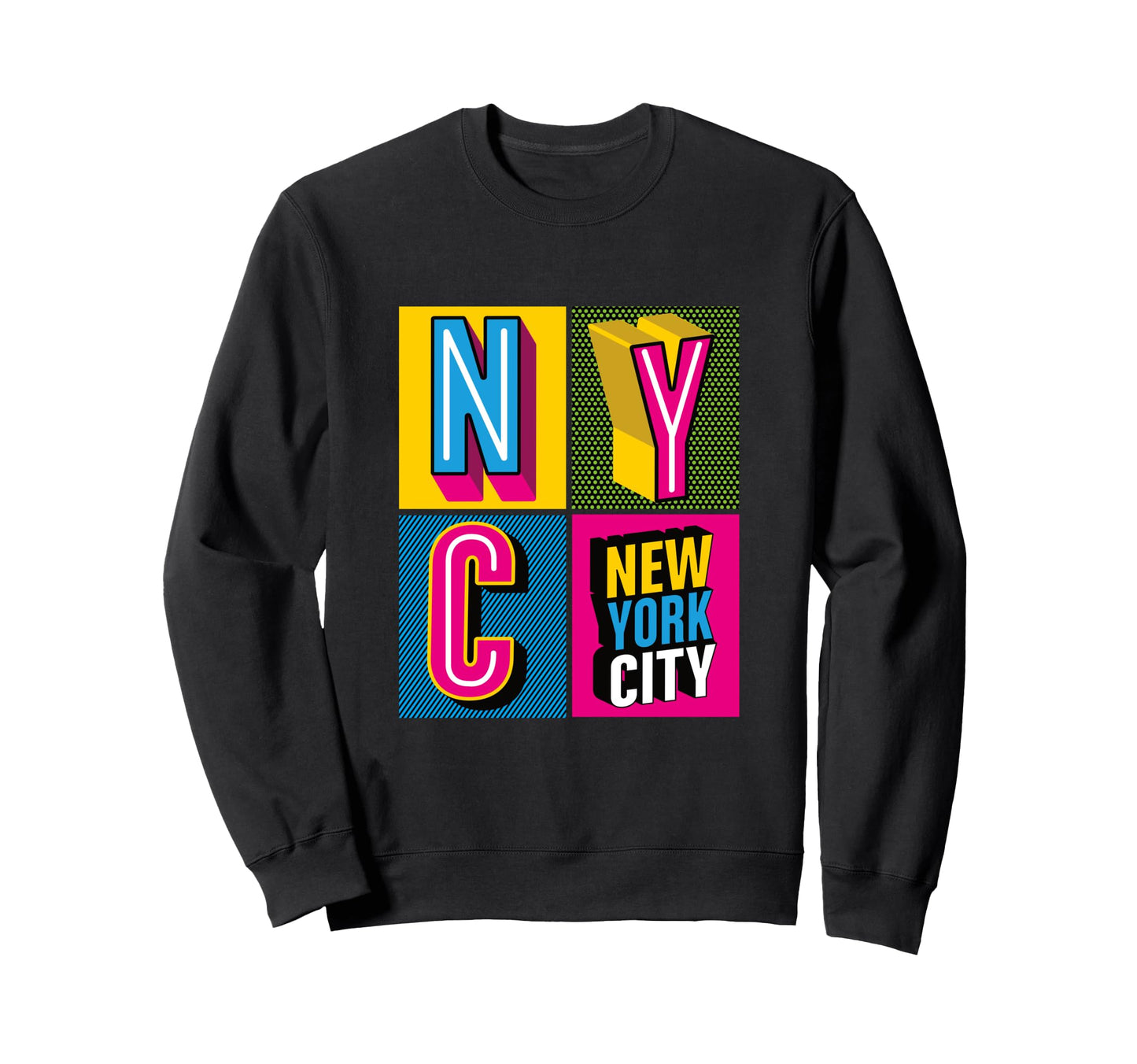 New York City Pop Art Shirts New Sweatshirt - Unique Graphic Men Women - T-Shirt, Sweatshirt, Hoodie