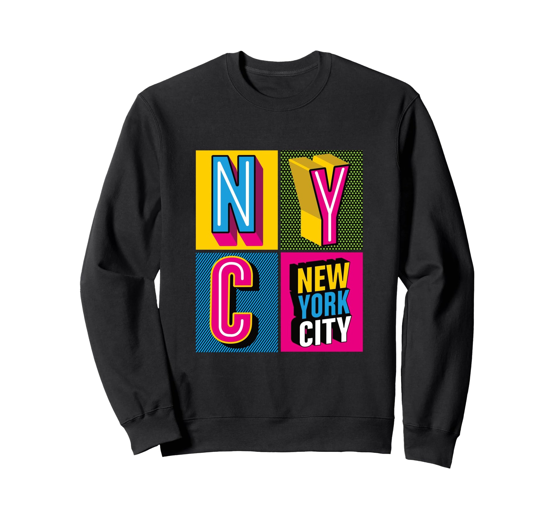 New York City Pop Art Shirts New Sweatshirt - Unique Graphic Men Women - T-Shirt, Sweatshirt, Hoodie