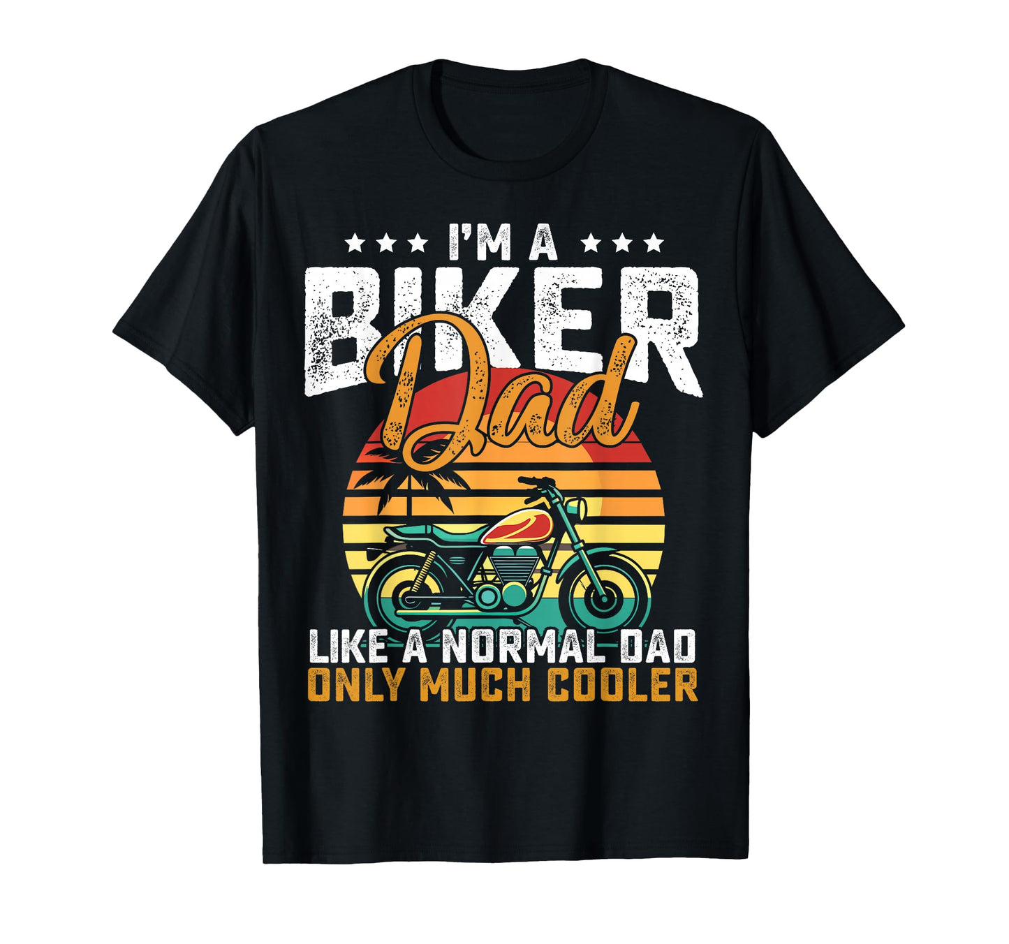 Im Bike Dad Like Normal Dad Only Sweatshirt - Minimalist Print for Adults - T-Shirt, Sweatshirt, Hoodie