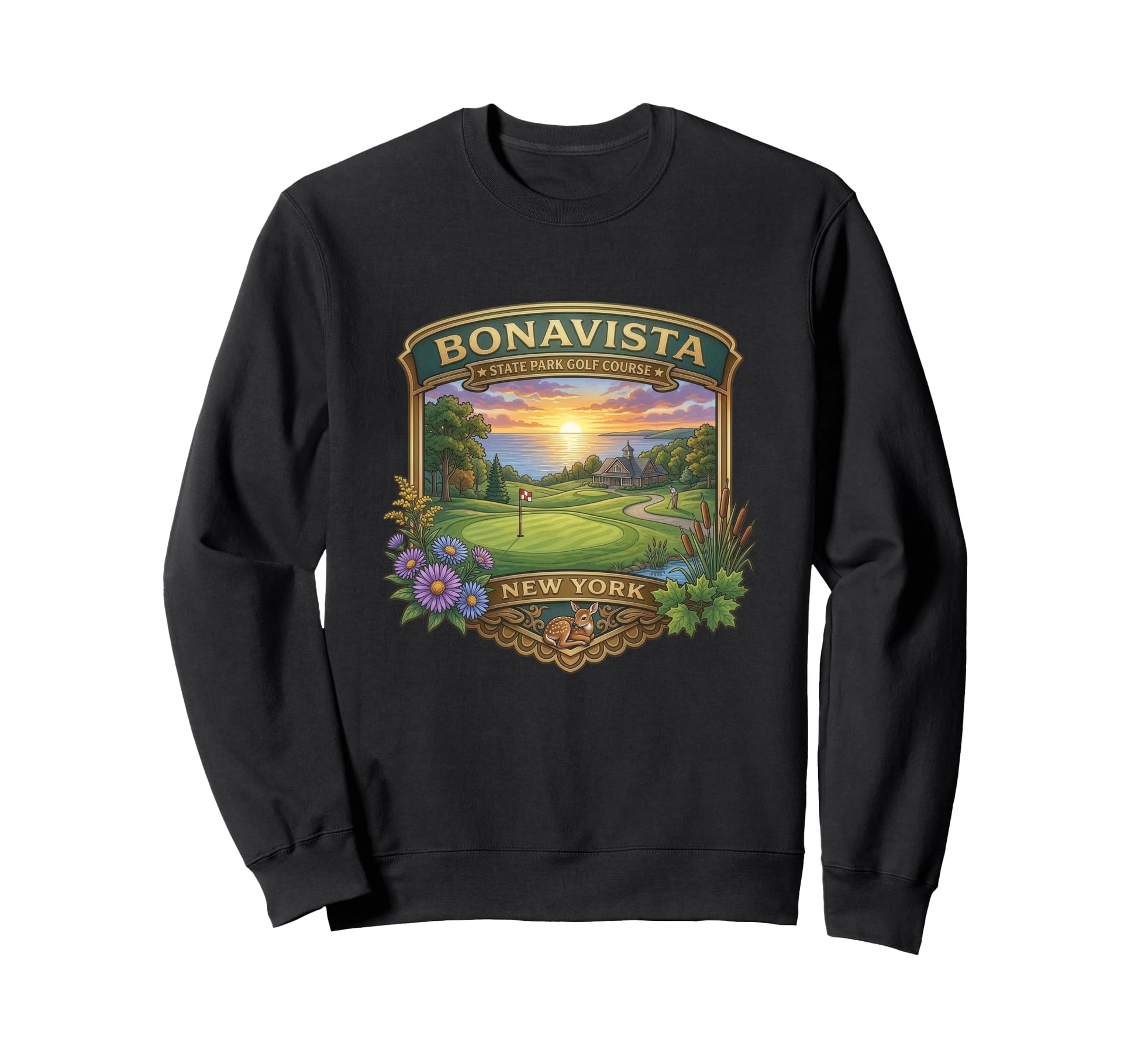 Bonavista State Park New York Sweatshirt - Casual Everyday Wear Men Women - T-Shirt, Sweatshirt, Hoodie