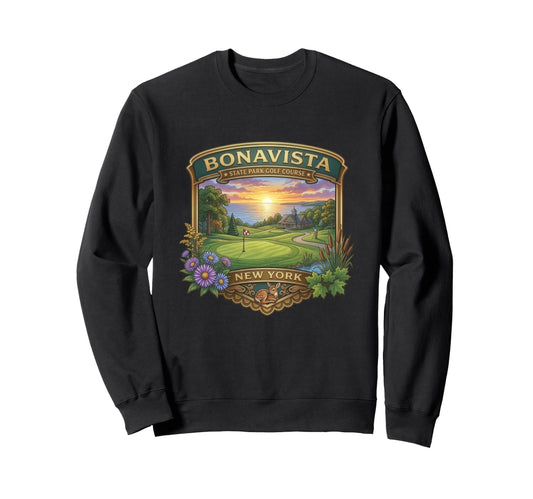 Bonavista State Park New York Sweatshirt - Casual Everyday Wear Men Women - T-Shirt, Sweatshirt, Hoodie
