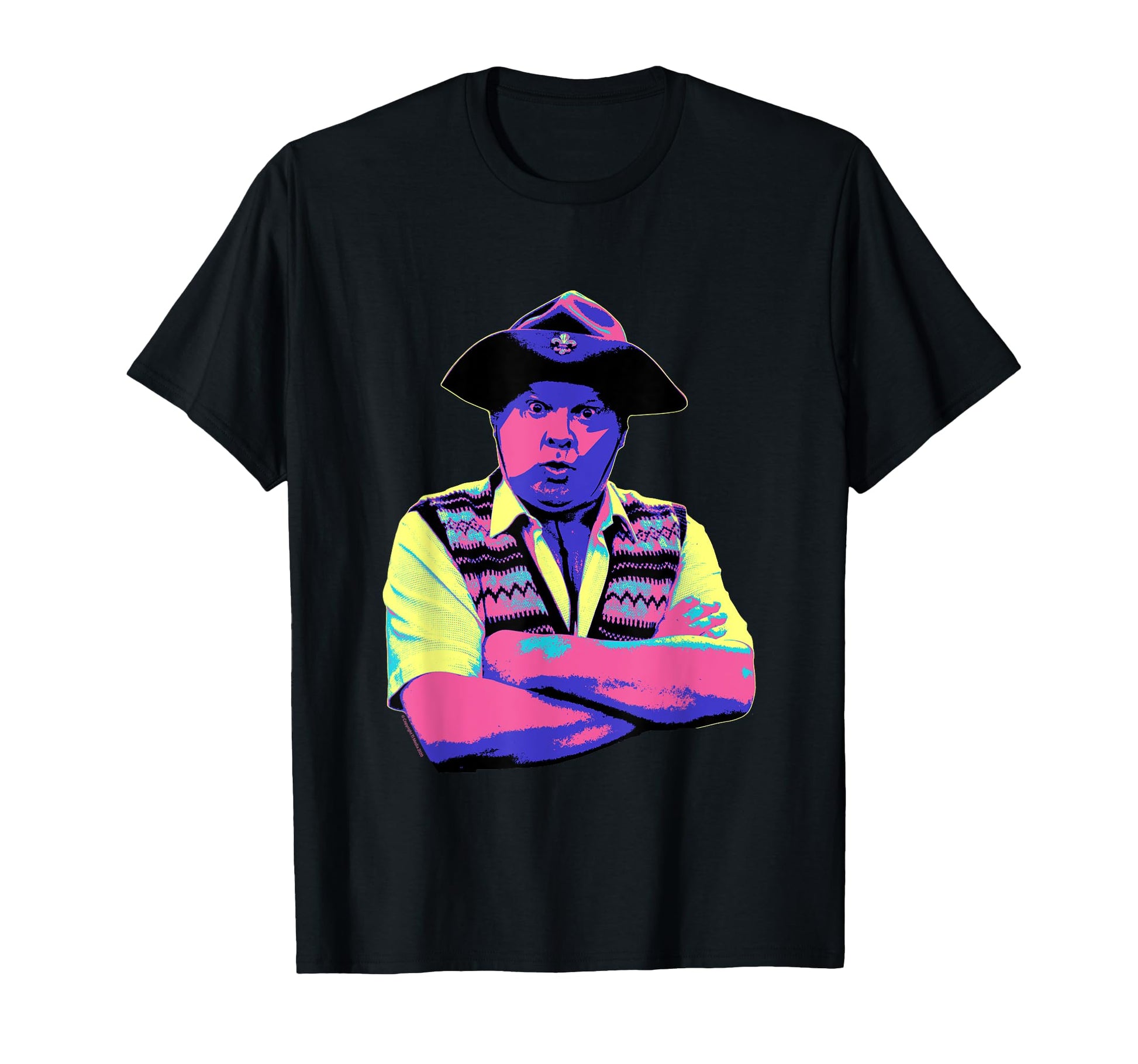 Benny Hill Character 1989 Pop Art T-Shirt - Aesthetic Graphic Men Women - T-Shirt, Sweatshirt, Hoodie