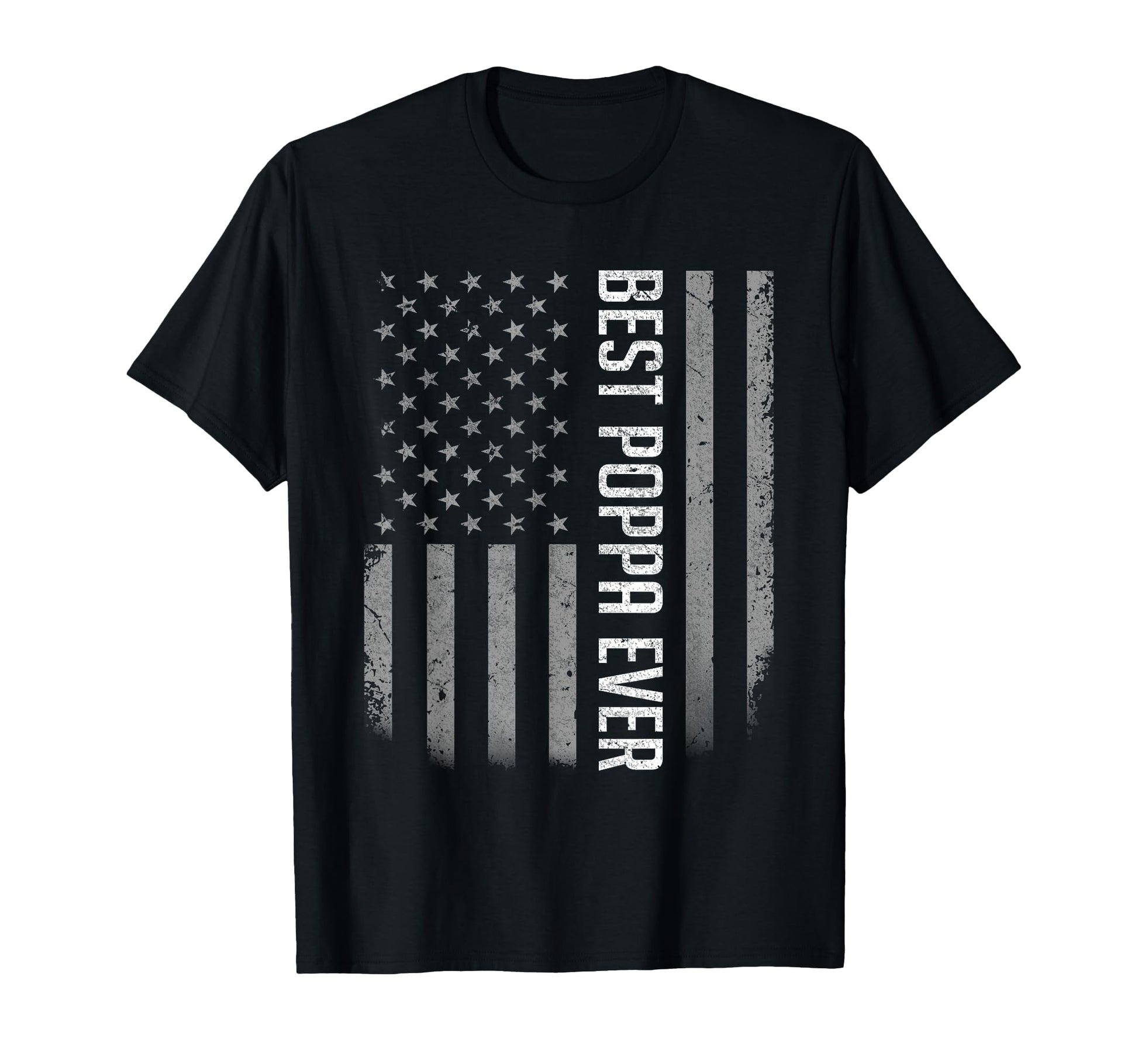 American Flag Dad Gift Fathers T-Shirt - Casual Everyday Wear for Adults - T-Shirt, Sweatshirt, Hoodie