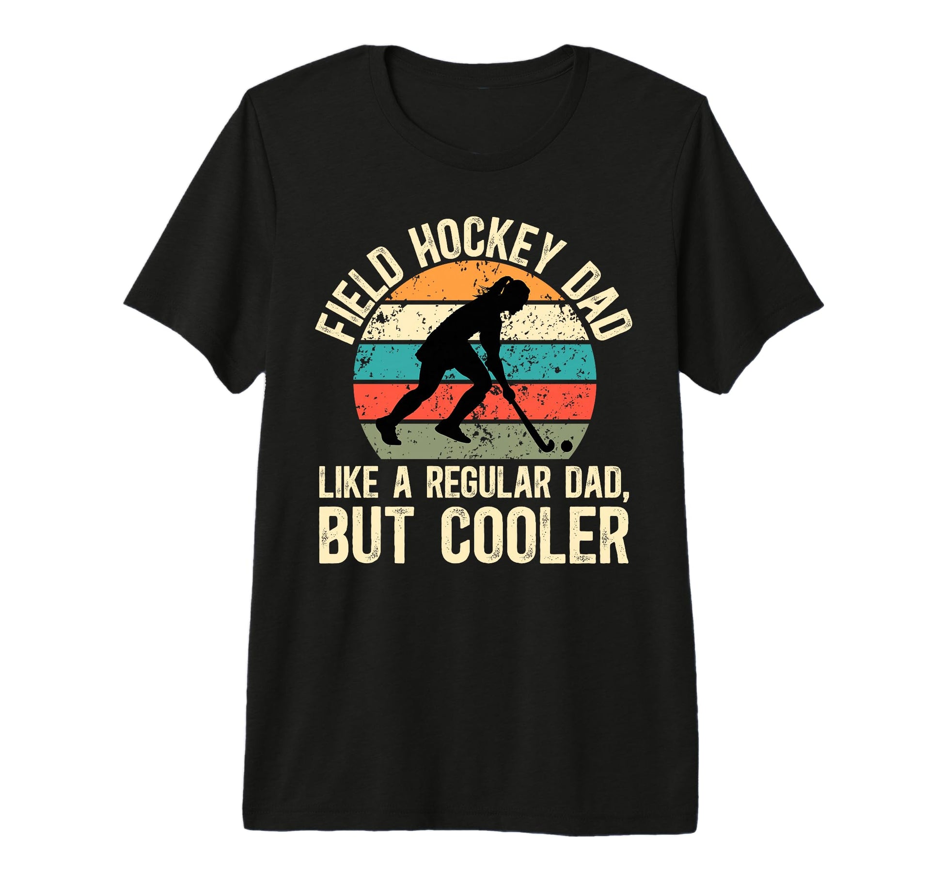 Mens Field Hockey Dad Definition T-Shirt - Casual Everyday Wear Men Women - T-Shirt, Sweatshirt, Hoodie