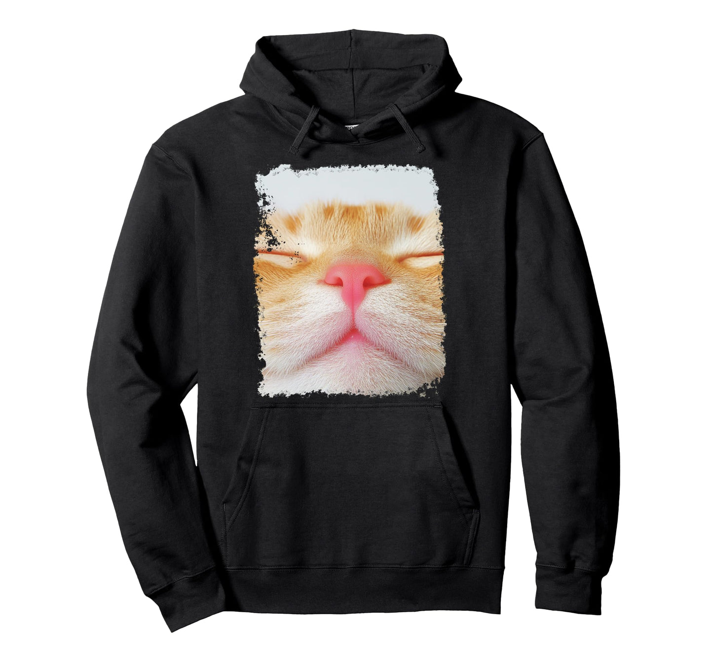 Pop Art Orange Tabby Cat Hoodie - Trendy Graphic Men Women - T-Shirt, Sweatshirt, Hoodie