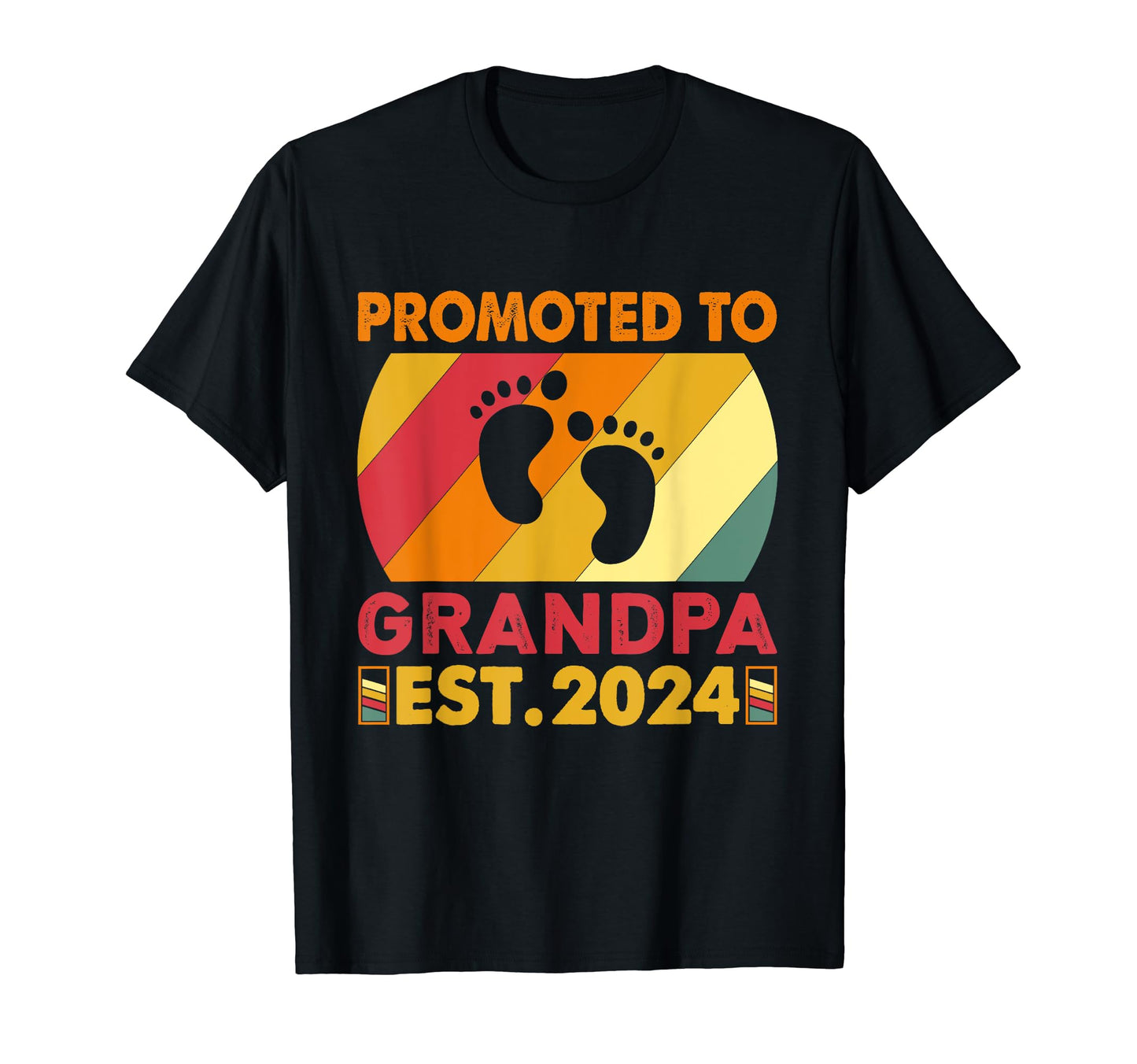 Soon To Be Grandpa 2024 Promoted To T-Shirt - Unique Graphic for Adults - T-Shirt, Sweatshirt, Hoodie