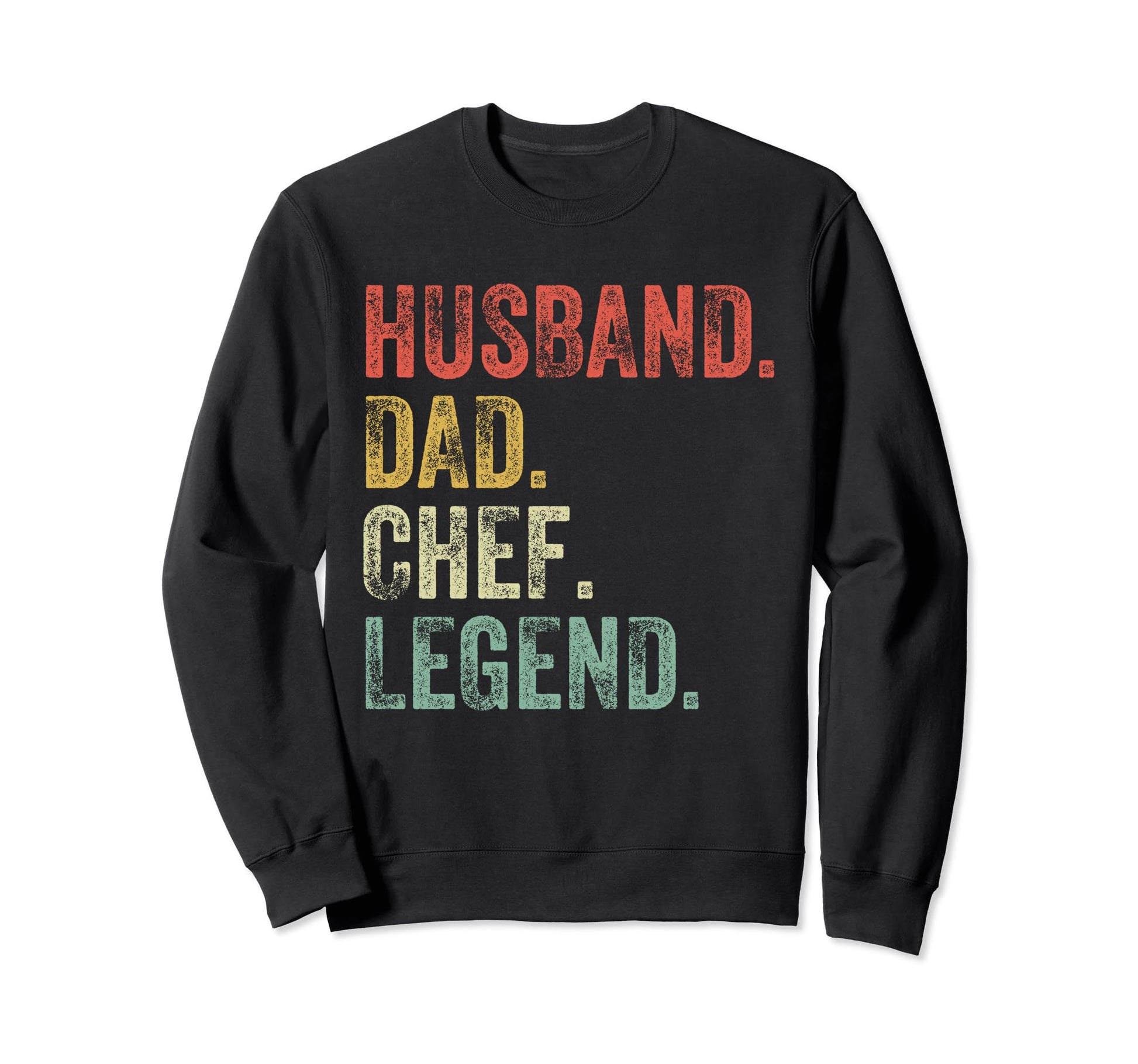 Husband Dad Chef Funny Cook Sweatshirt - Aesthetic Graphic Men Women - T-Shirt, Sweatshirt, Hoodie