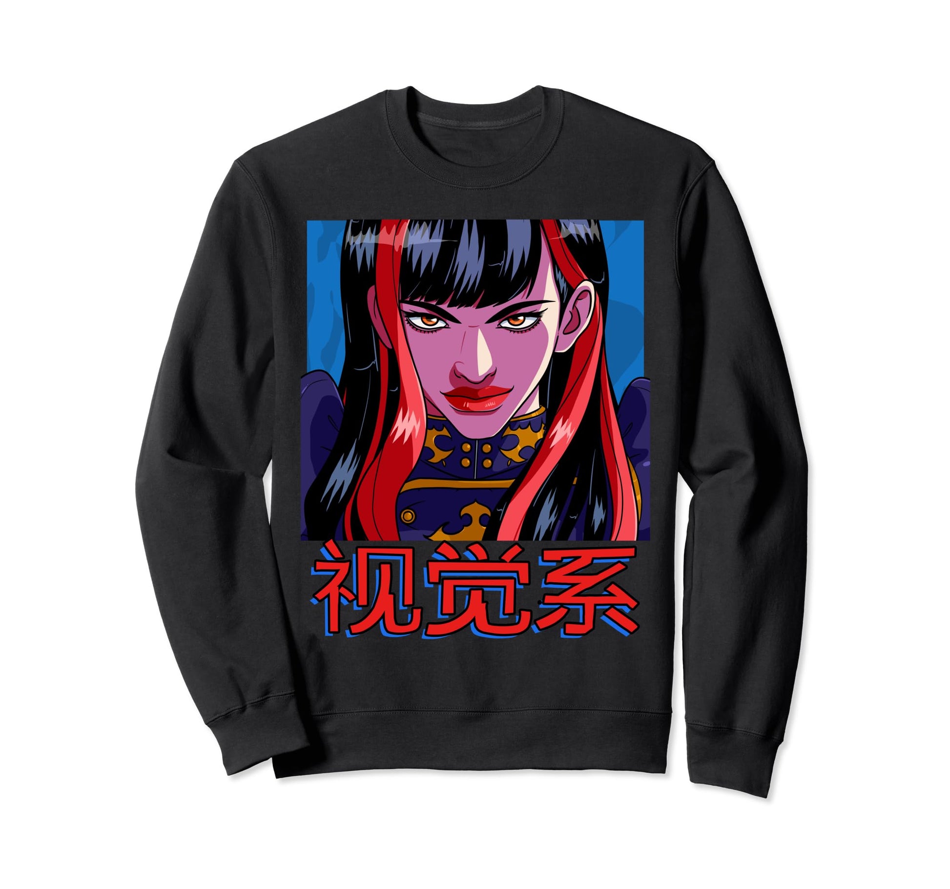 Visual Kei Japanese J Rock Glam V Sweatshirt - Graphic Print for Adults - T-Shirt, Sweatshirt, Hoodie