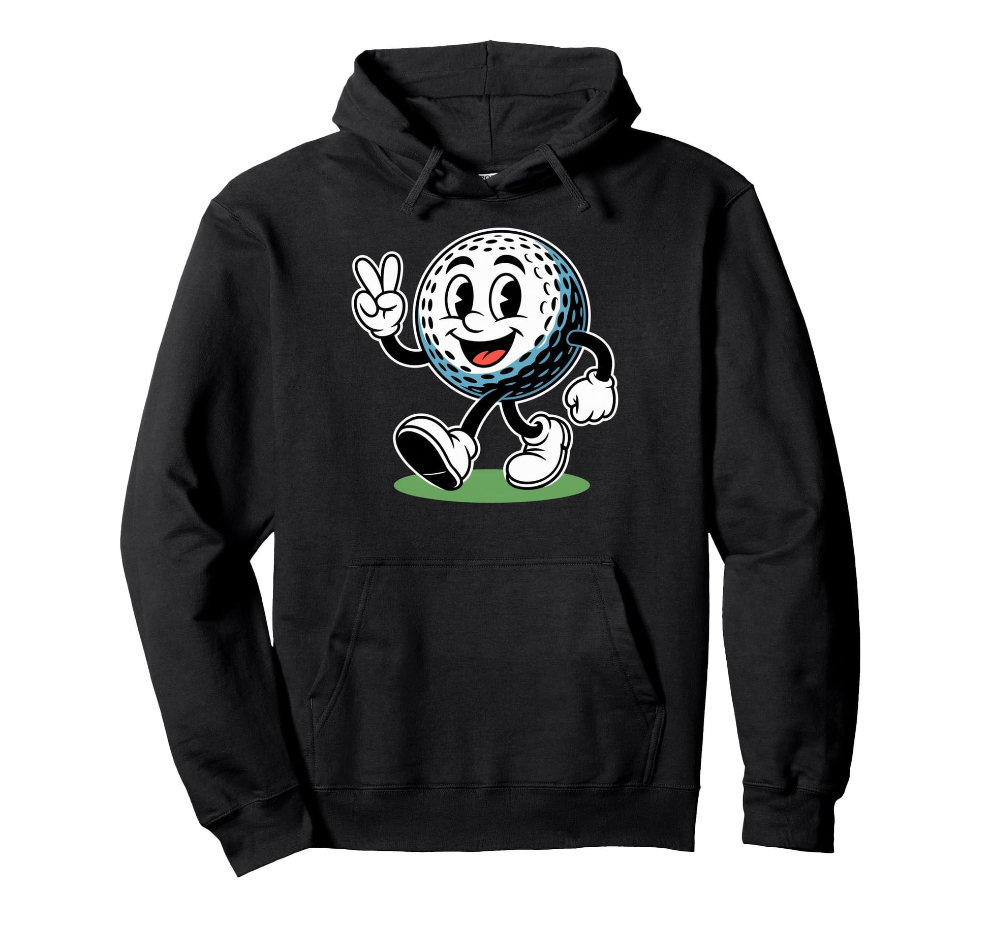 Funny Golf Ball Golfer Golfing Joke Hoodie - Custom Art Print Men Women - T-Shirt, Sweatshirt, Hoodie