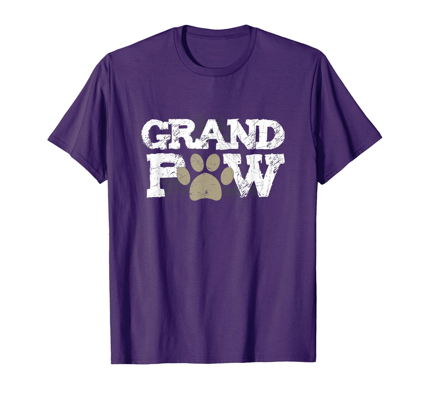 Grandpaw Dog Grandfather Dog Gift T-Shirt - Custom Art Print Men Women - T-Shirt, Sweatshirt, Hoodie
