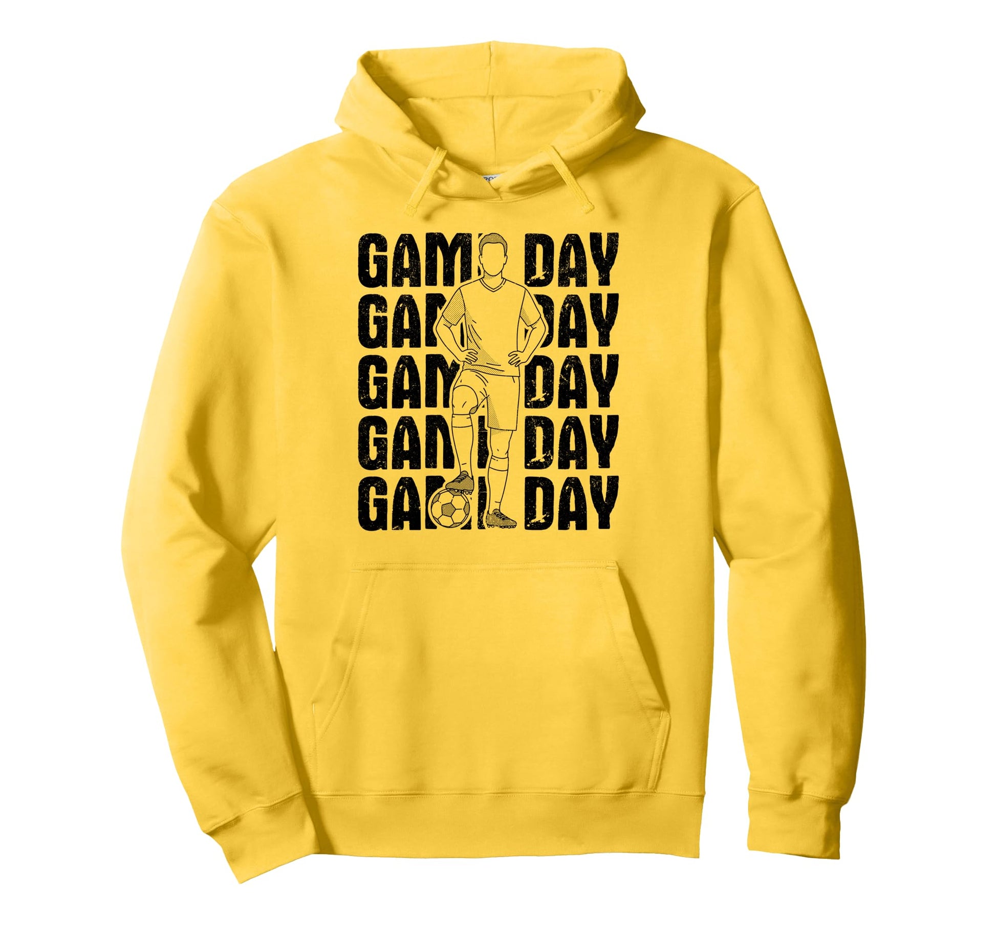 Game Day Soccer Soccer Mom Soccer Dad Hoodie - Minimalist Print for Adults - T-Shirt, Sweatshirt, Hoodie