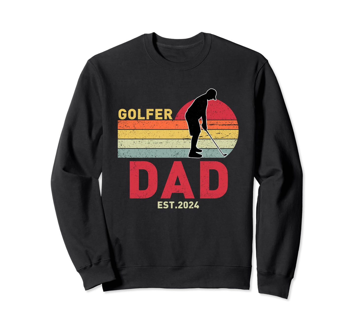 Golf Club Expert My Father Golf Sweatshirt - Custom Art Print for Adults - T-Shirt, Sweatshirt, Hoodie