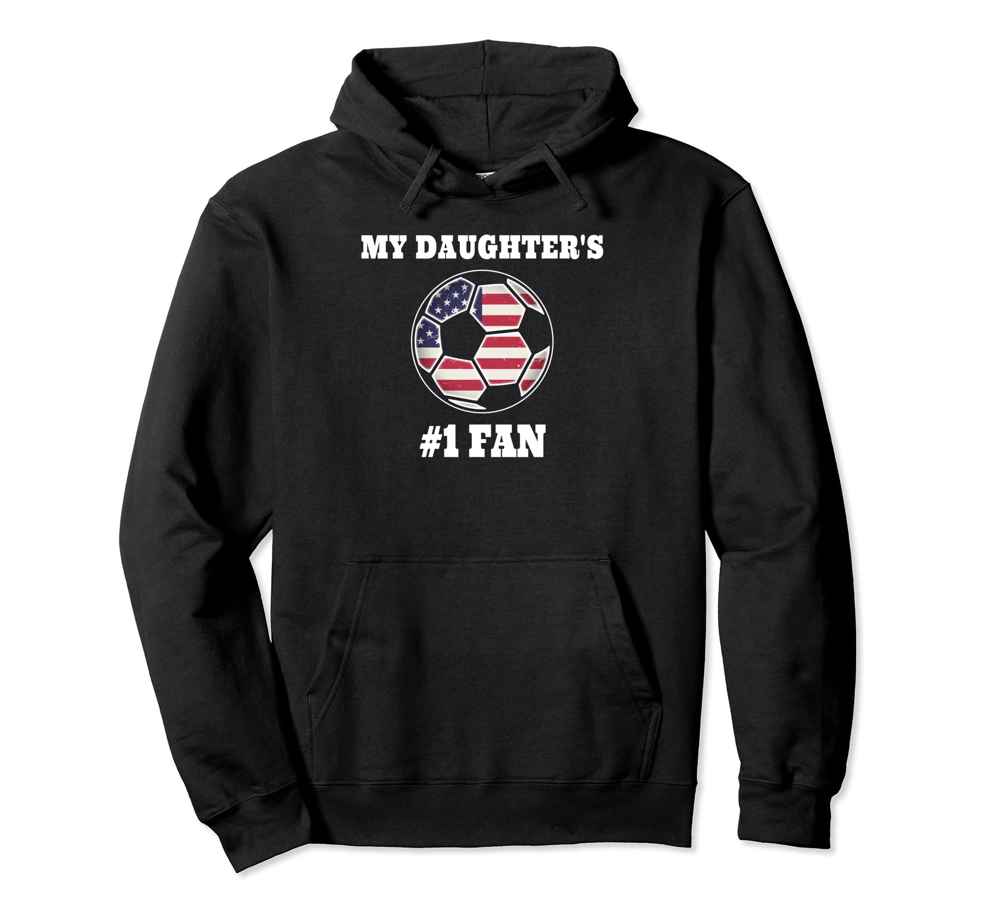 Soccer Mom Or Dad My Daughters Number Hoodie - Casual Everyday Wear Unisex - T-Shirt, Sweatshirt, Hoodie