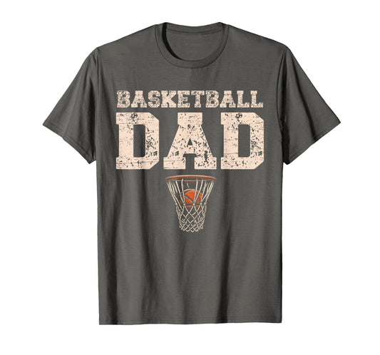 Basketball Dad Sport Father Pride Hoodie - Aesthetic Graphic Men Women - T-Shirt, Sweatshirt, Hoodie