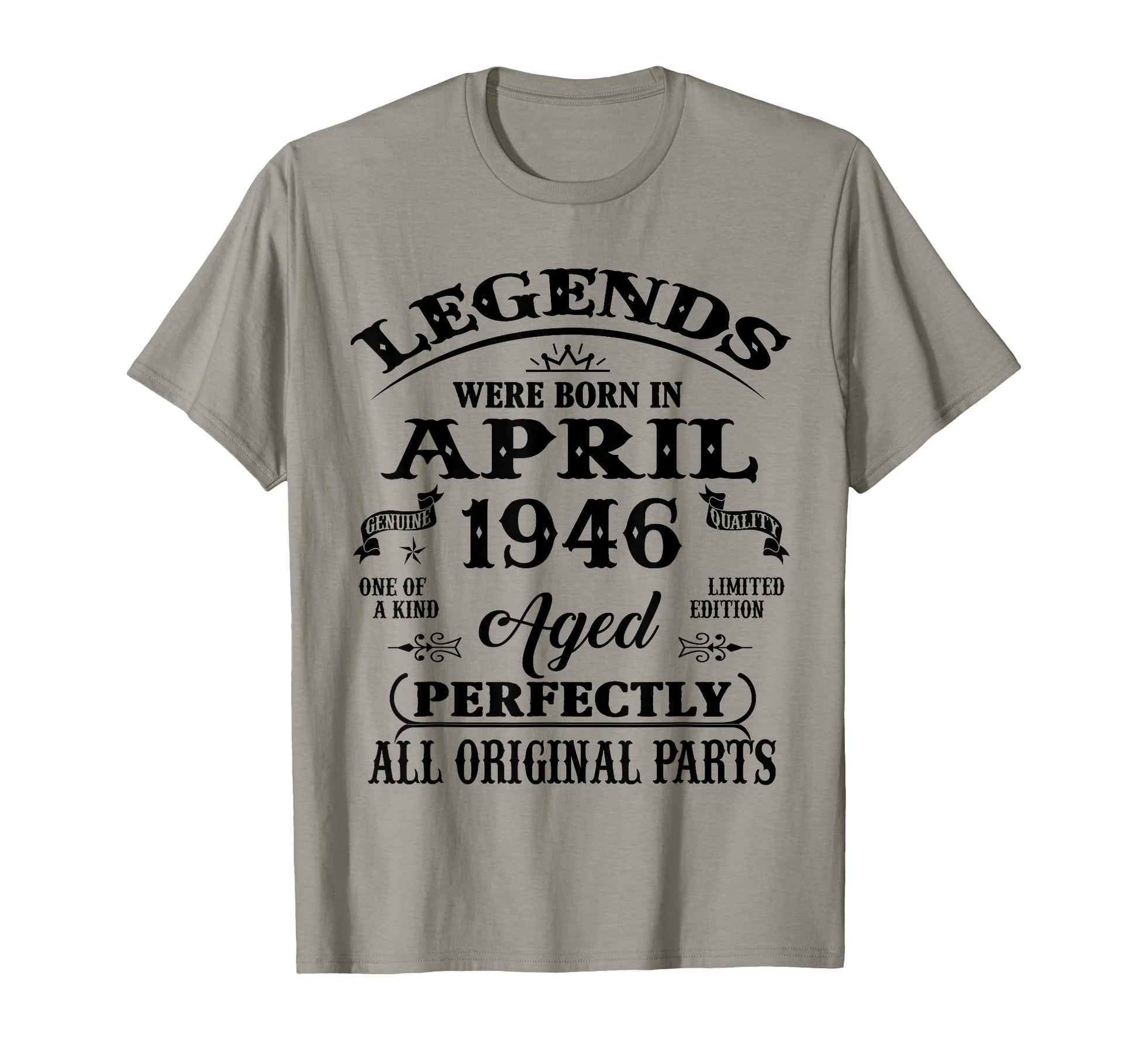 80Th Birthday Gift Legend Born T-Shirt - Aesthetic Graphic for Adults - T-Shirt, Sweatshirt, Hoodie