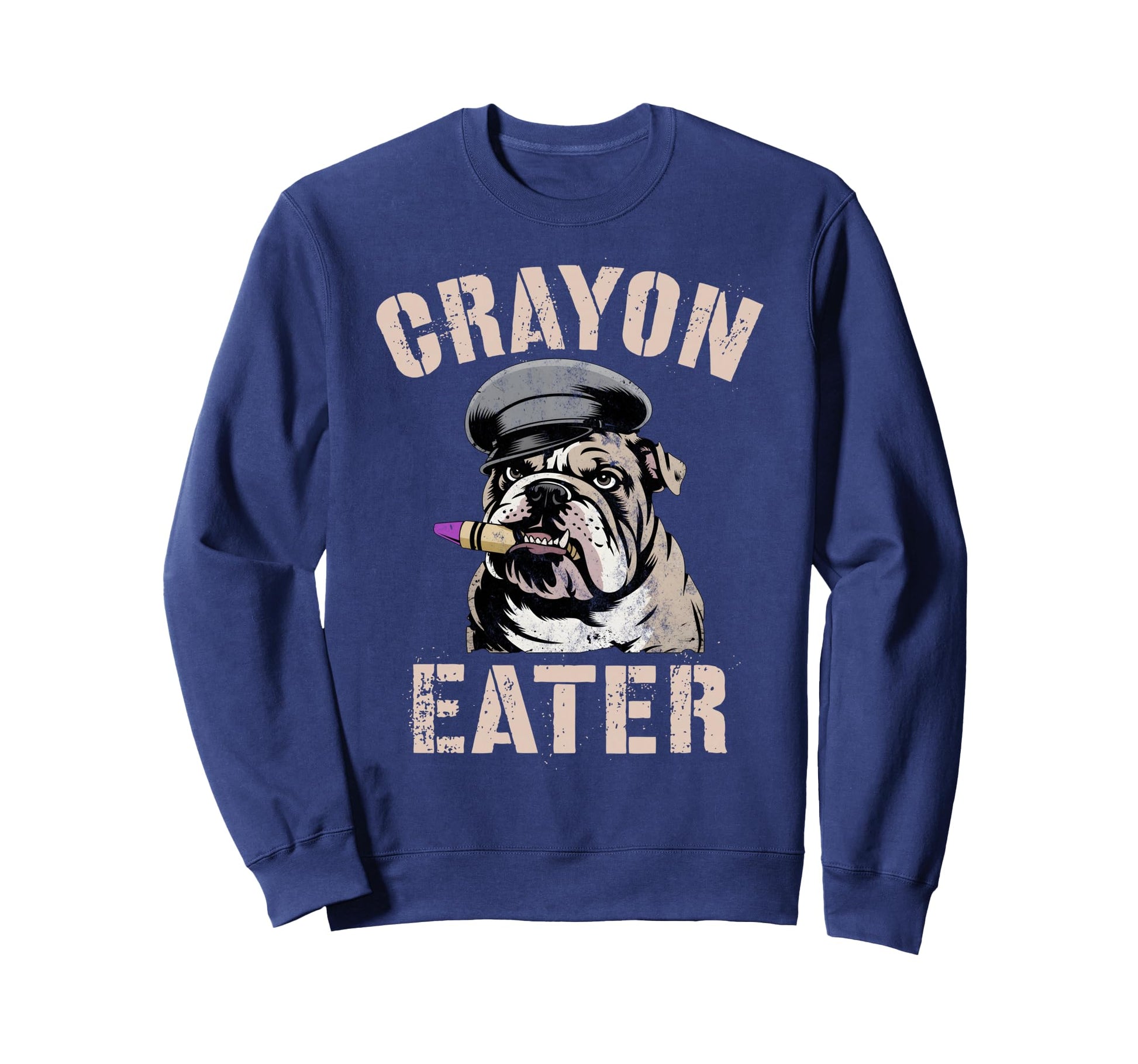 Sarcastic Crayon Eater Armed Forces Sweatshirt - Unique Graphic Unisex - T-Shirt, Sweatshirt, Hoodie