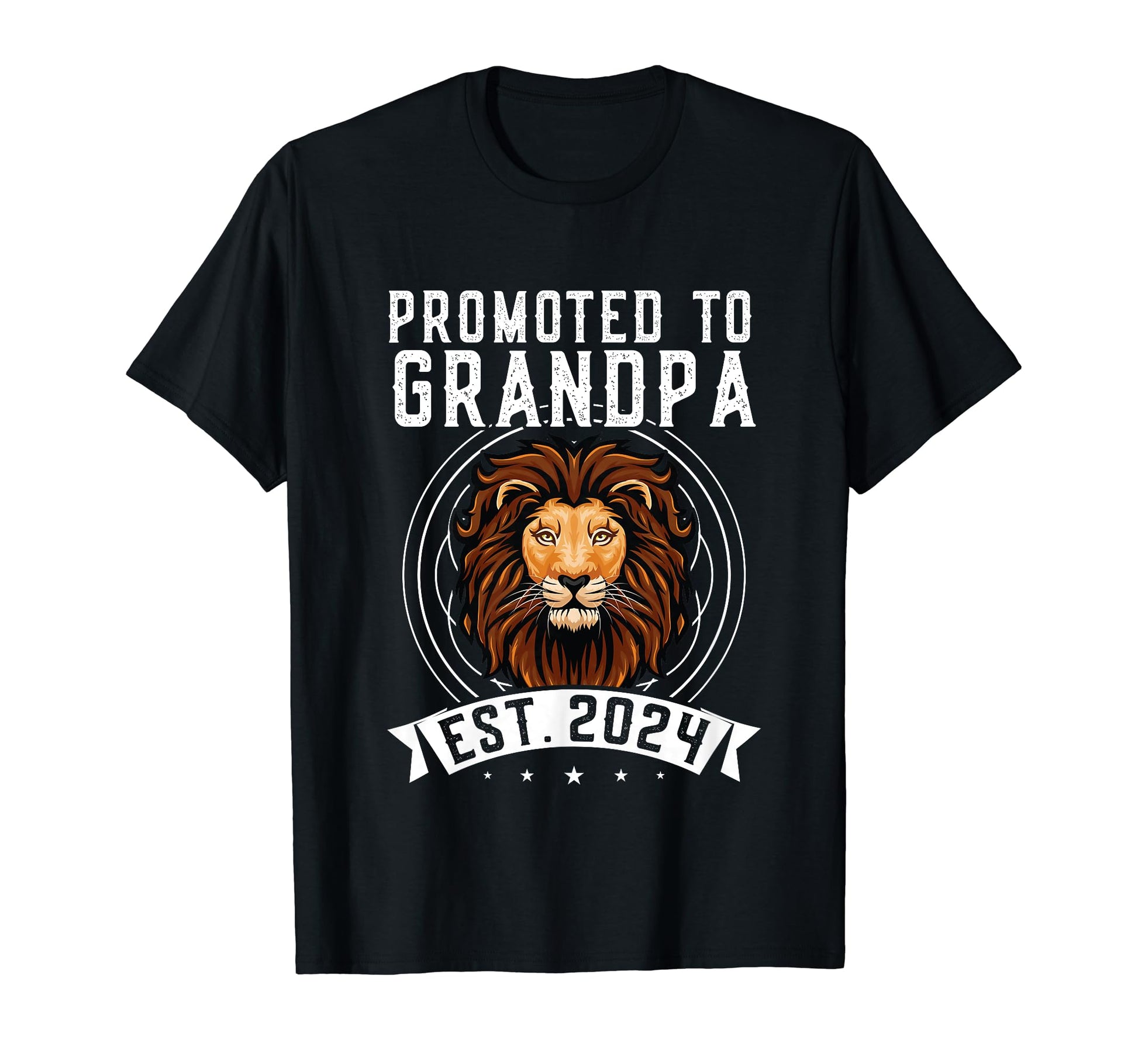 Promoted To Grandpa Est 2024 Grandpa T-Shirt - Fun Novelty Design Unisex - T-Shirt, Sweatshirt, Hoodie