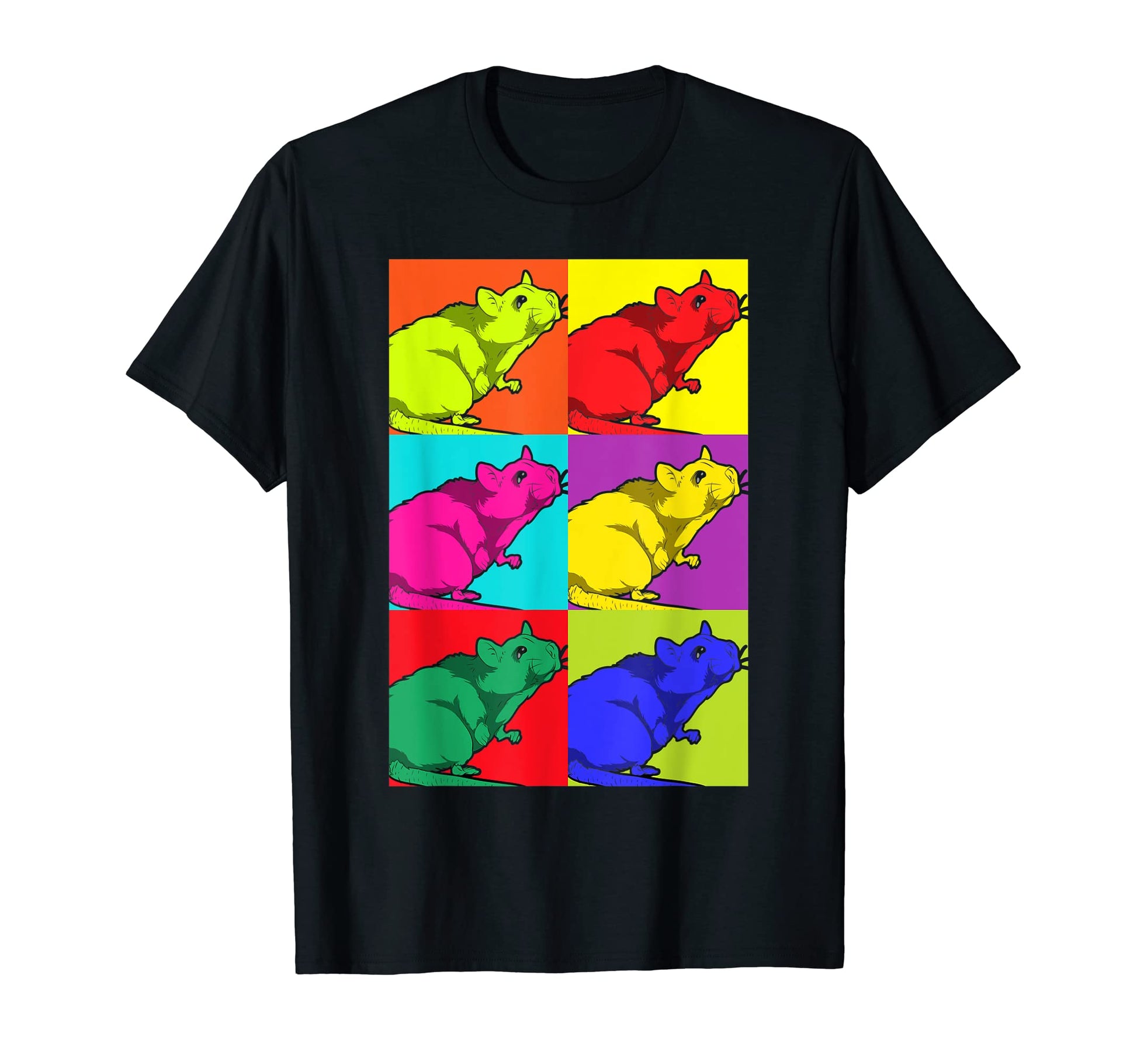 Pop Art Pet Owner Animal Lover Rodent T-Shirt - Minimalist Print Men Women - T-Shirt, Sweatshirt, Hoodie