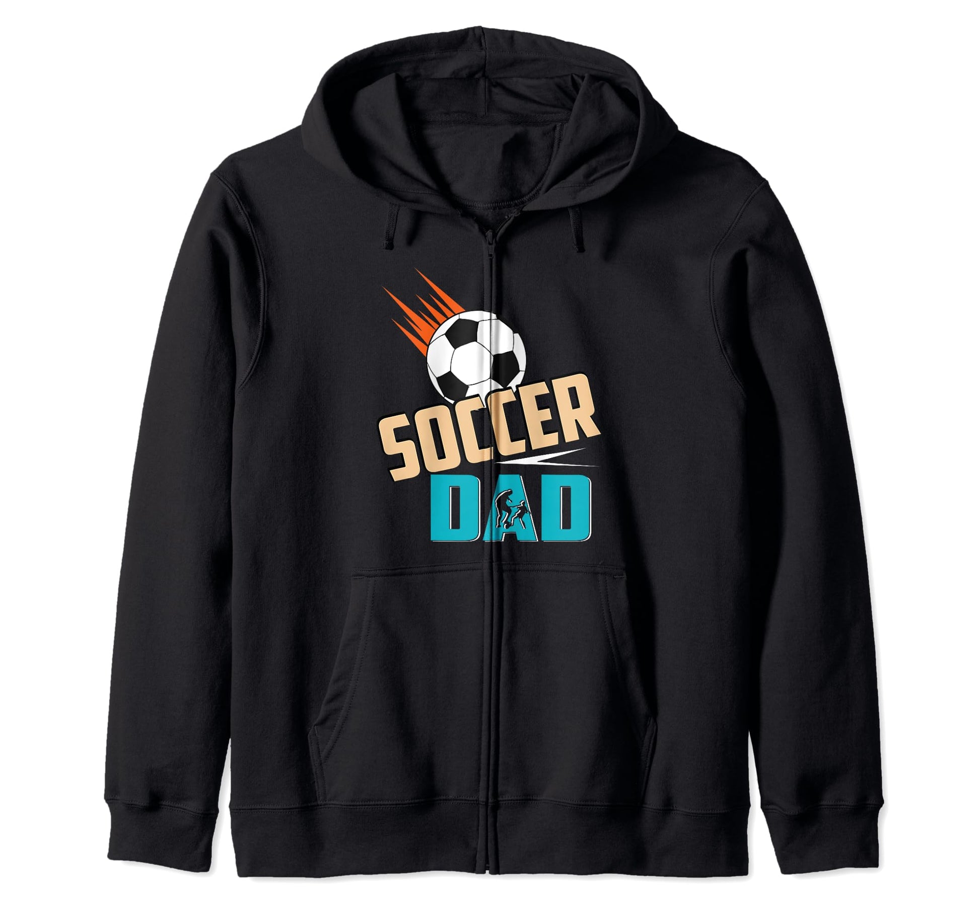 Soccer Dad Sports Team Ball Goal Gift T-Shirt - Novelty Apparel for Adults - T-Shirt, Sweatshirt, Hoodie