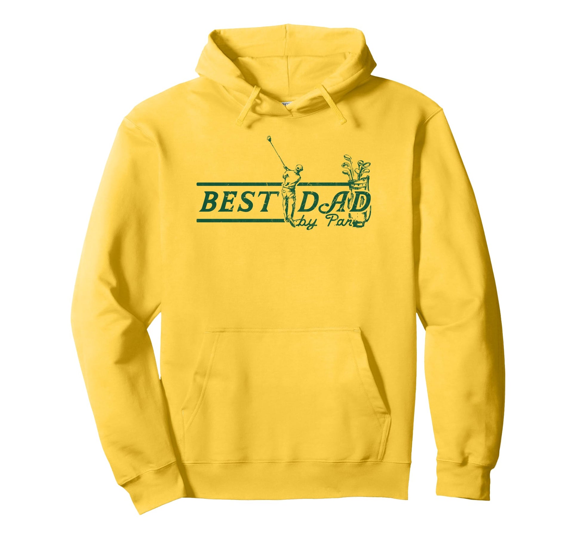 Best Dad Par Funny Mens Golfing Dad Hoodie - Minimalist Print for Adults - T-Shirt, Sweatshirt, Hoodie